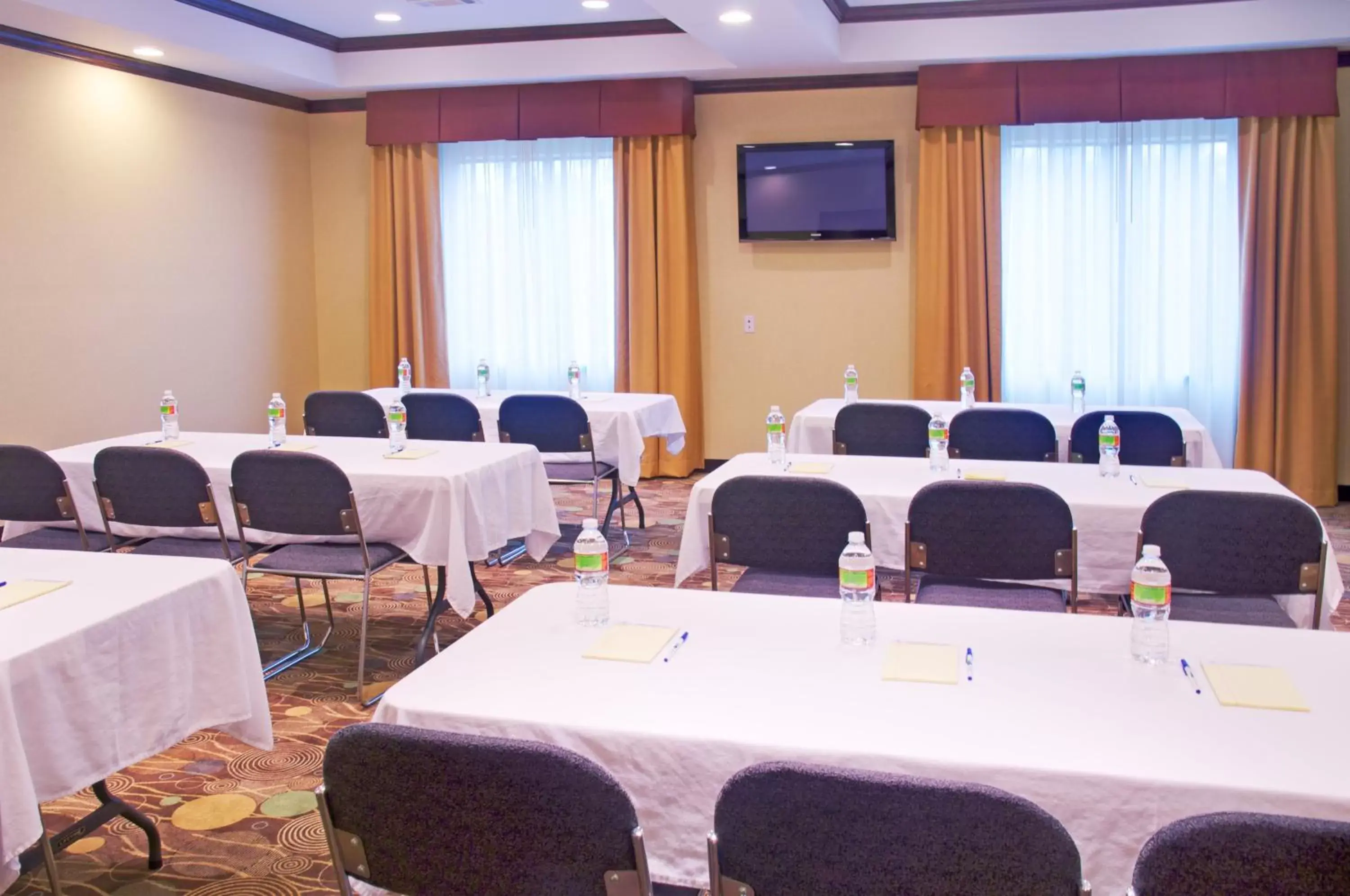 Meeting/conference room in Holiday Inn Express Hotel & Suites Winnie, an IHG Hotel