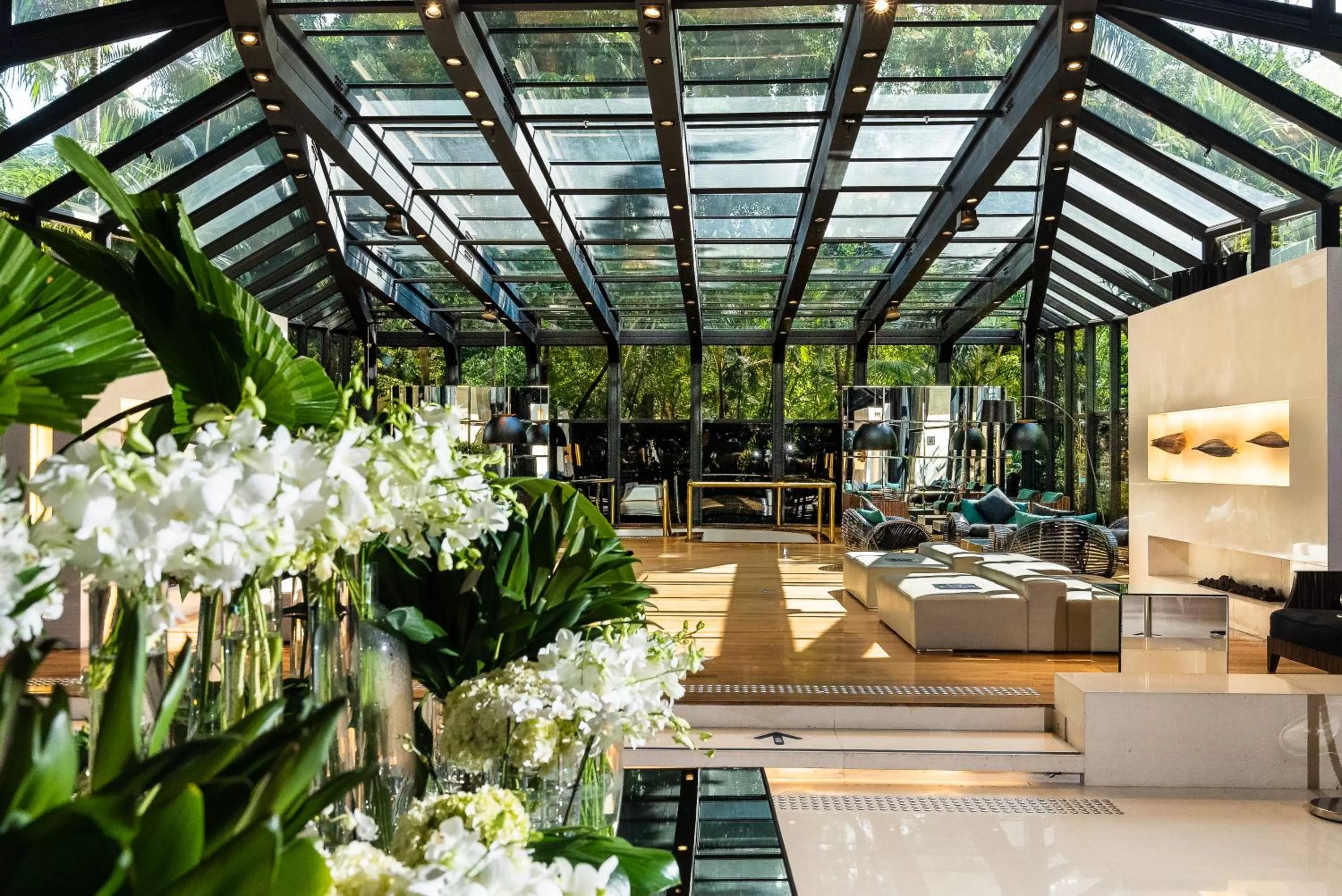 Lobby or reception in Tivoli Mofarrej São Paulo