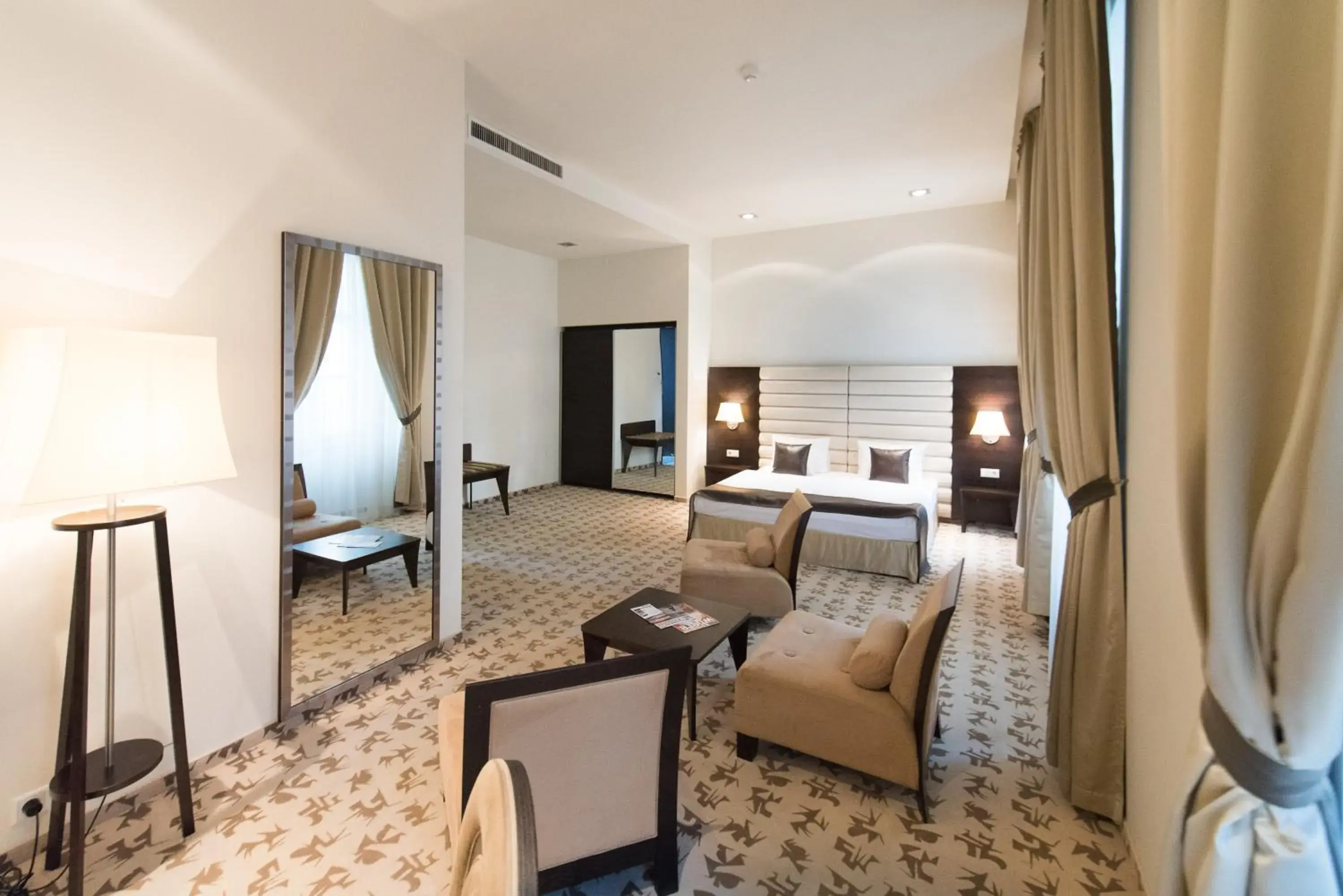 Bedroom, Seating Area in Buda Castle Hotel Budapest