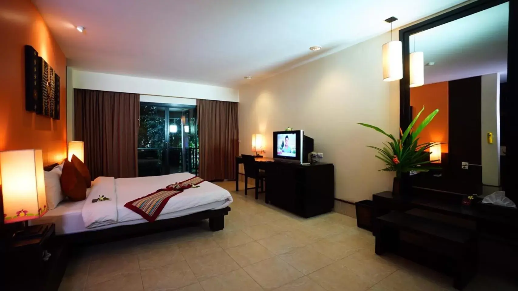 TV and multimedia in Baan Khaolak Beach Resort - SHA Plus