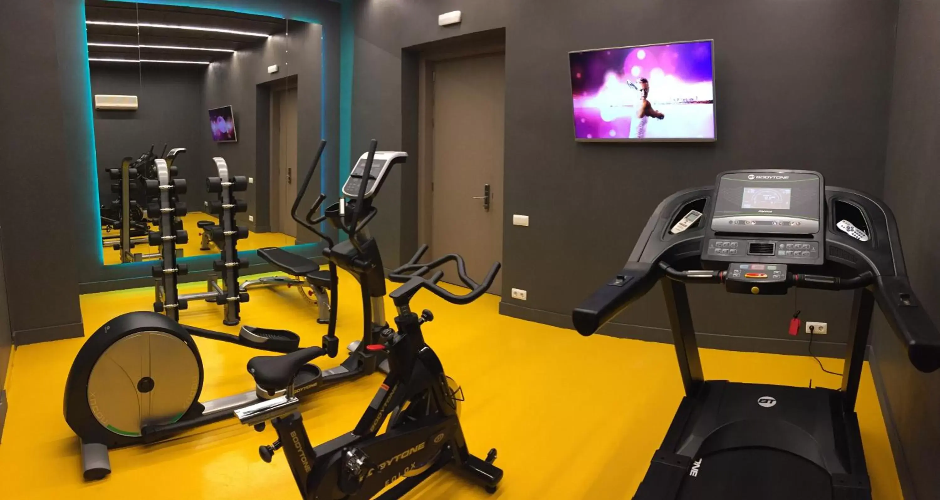 Fitness centre/facilities in Habitus Hotel Leyre Fitness centre/facilities in Habitus Hotel Leyre