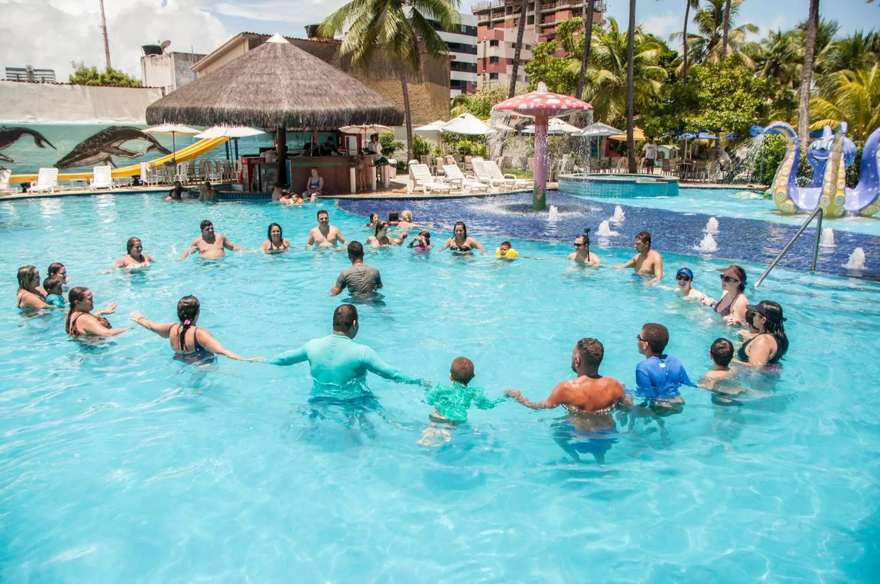 Swimming Pool in Matsubara Acqua Park Hotel