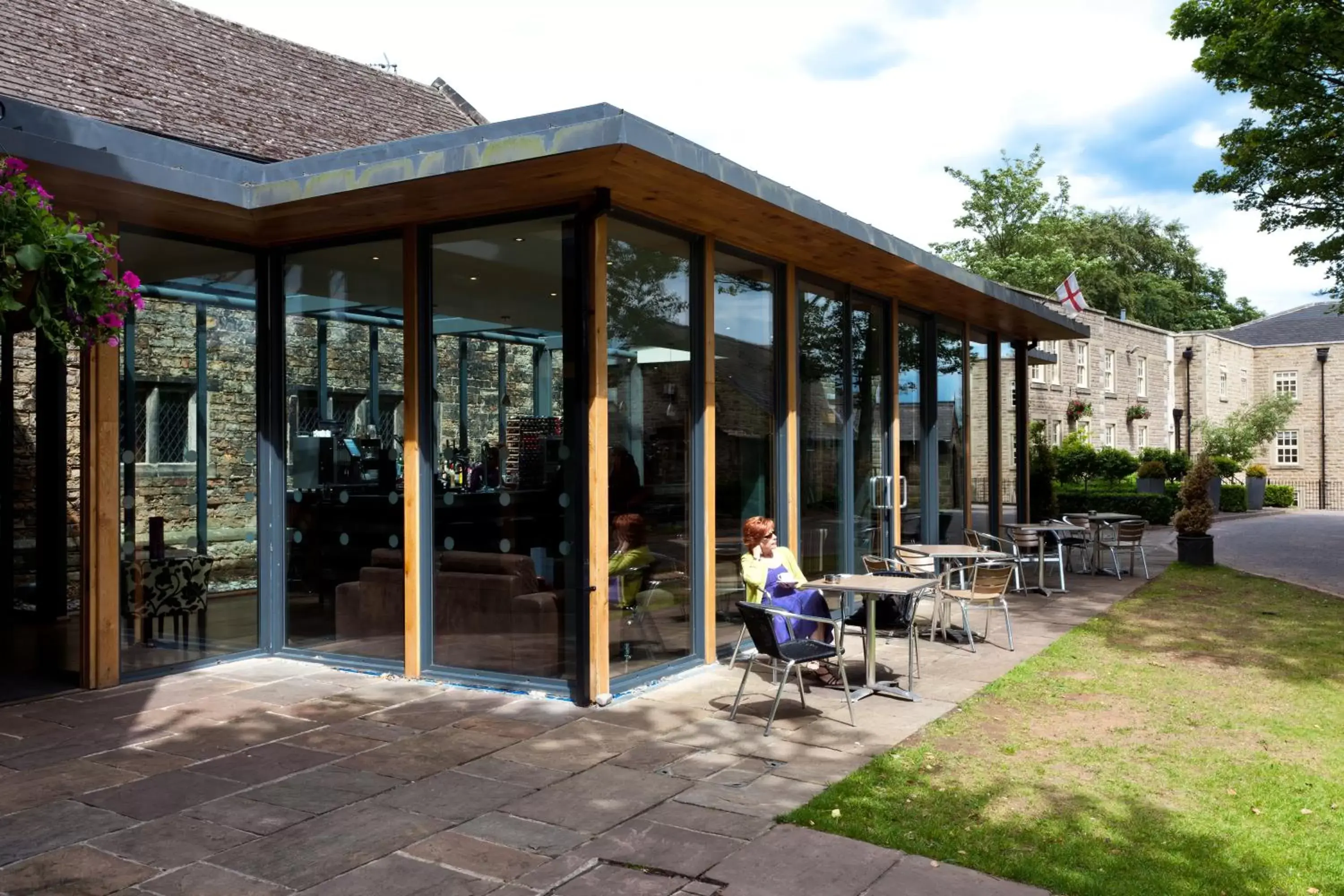 Balcony/Terrace in Best Western Plus Sheffield Mosborough Hall Hotel