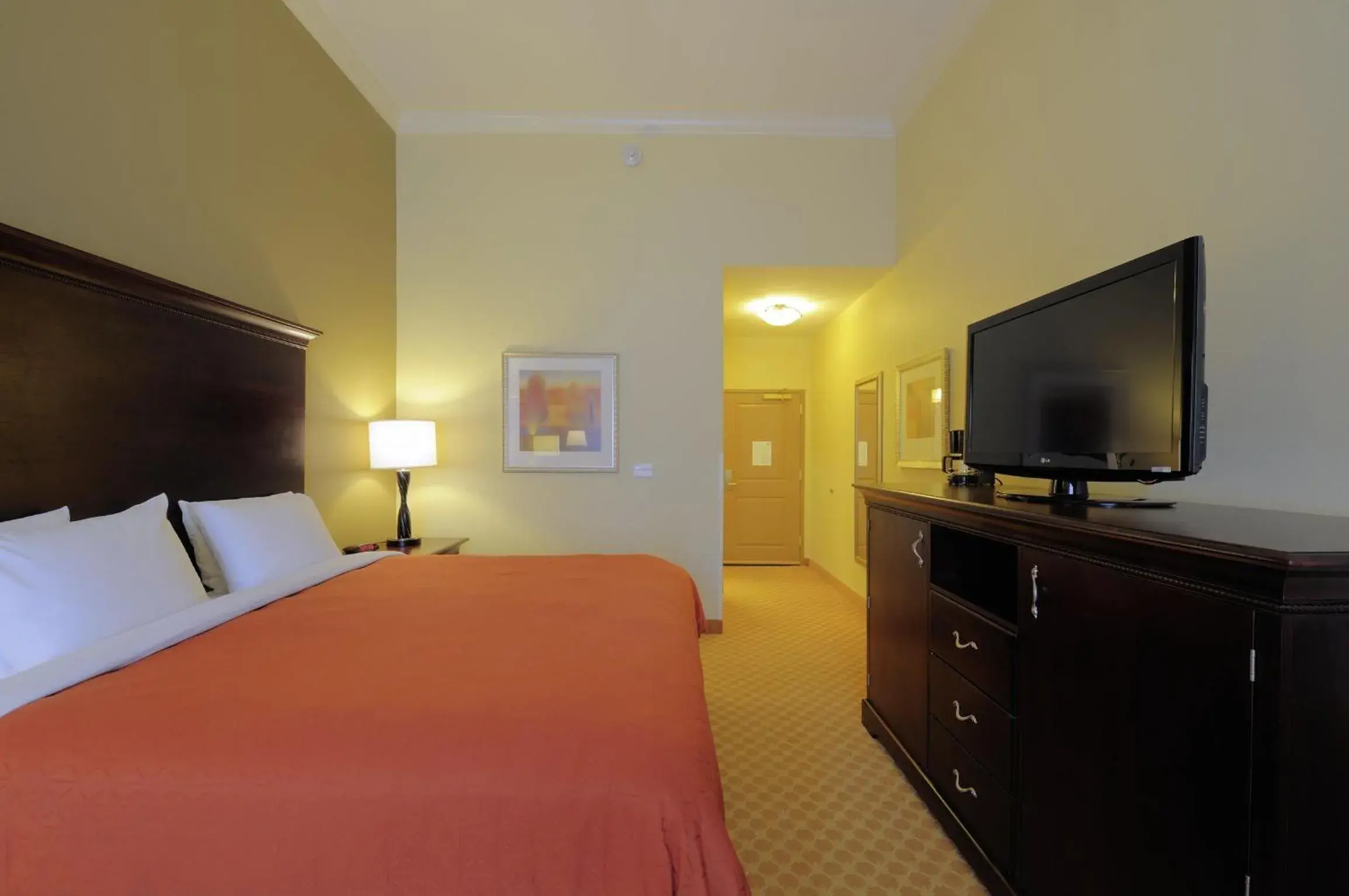 Bedroom, Bed in Country Inn & Suites by Radisson, Columbia at Harbison, SC