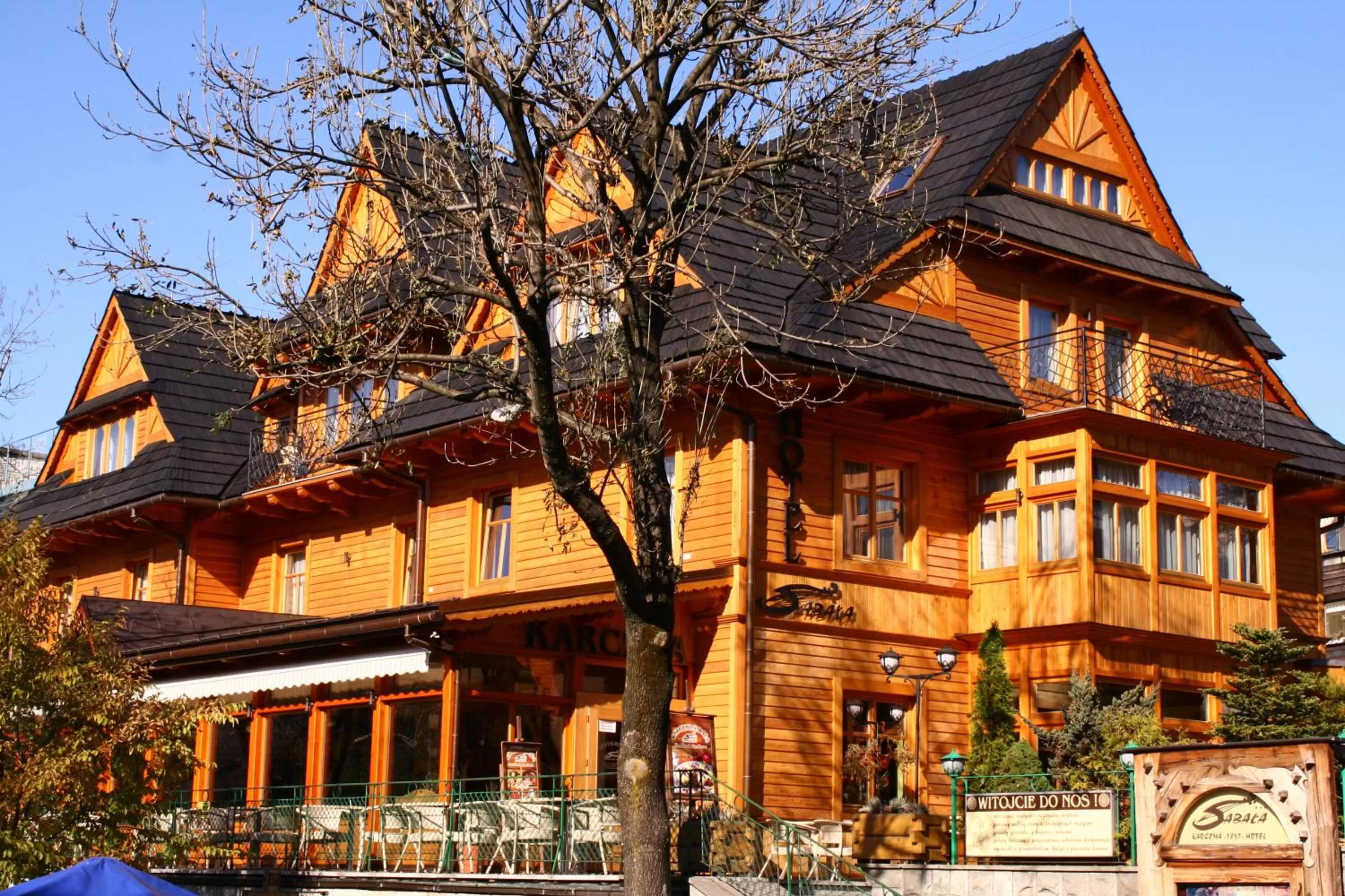 Facade/entrance in Hotel Sabała