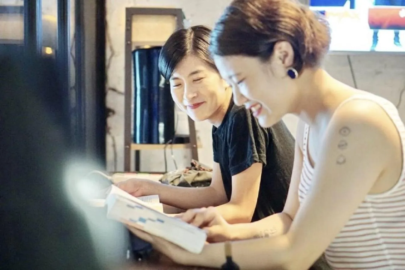 group of guests in Bangkok Nomad Hostel