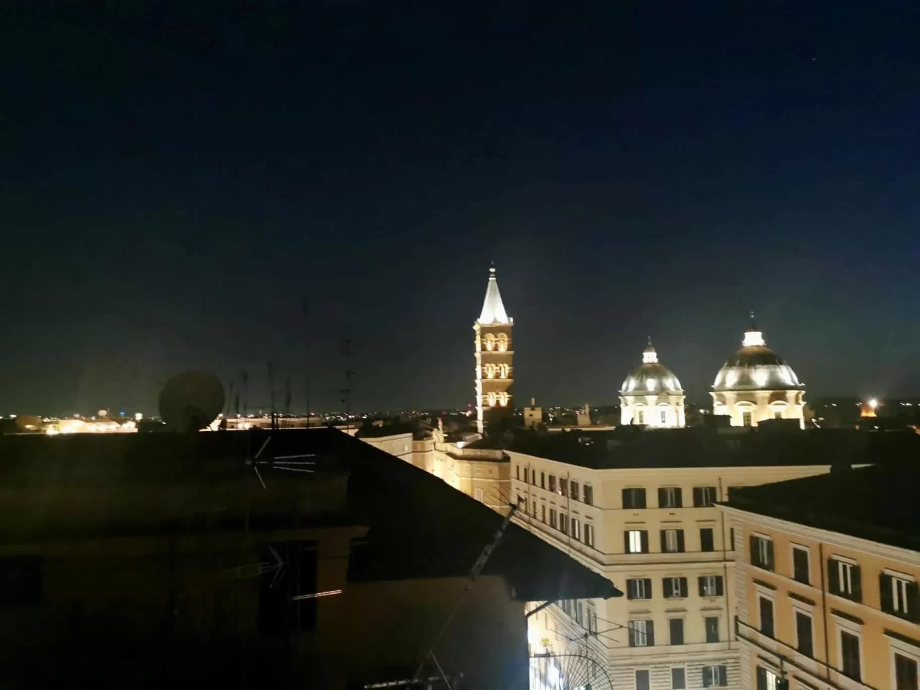 Night in Hotel Palladium Palace