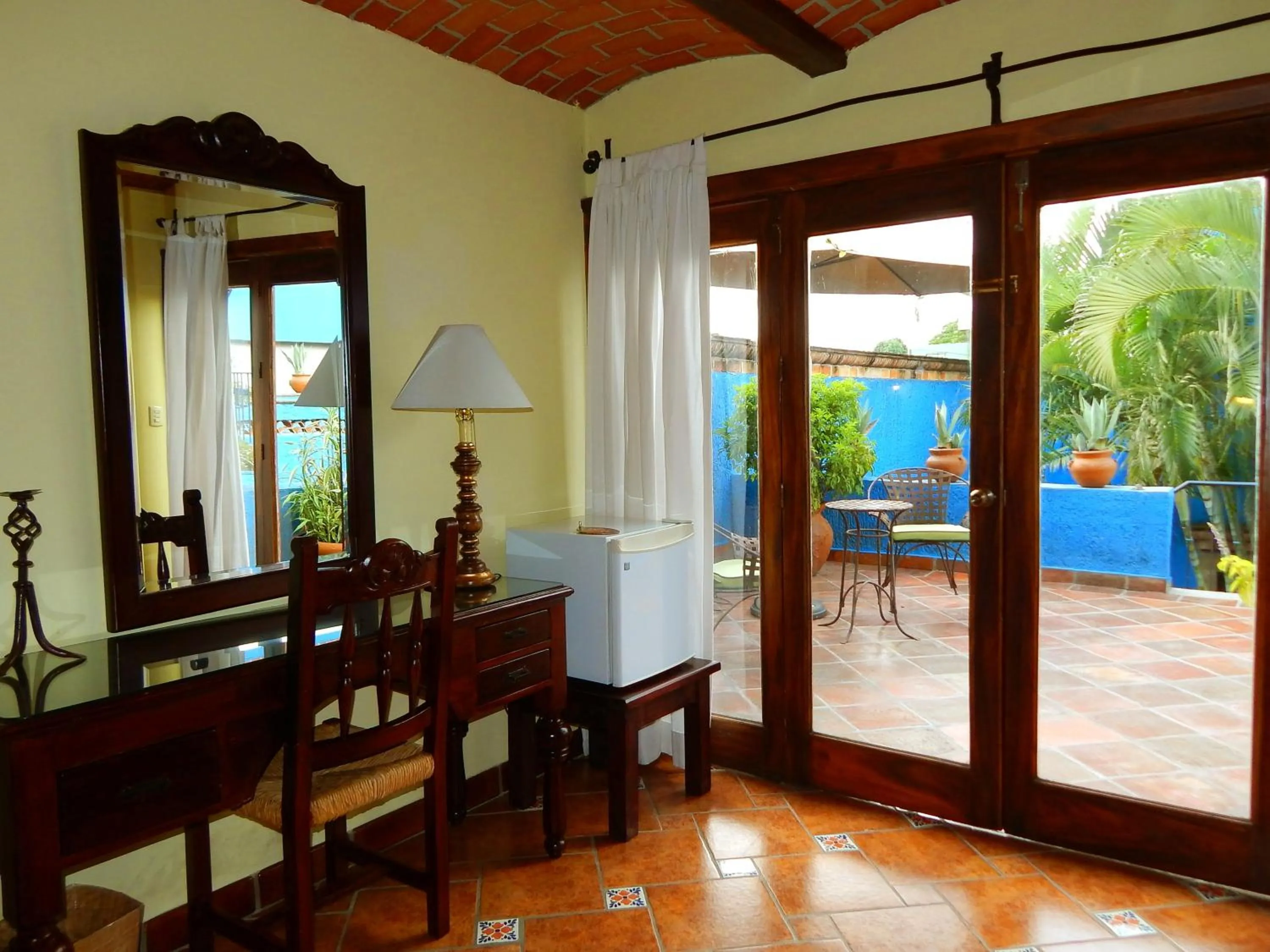 Decorative detail in La Villa del Ensueno Boutique Hotel