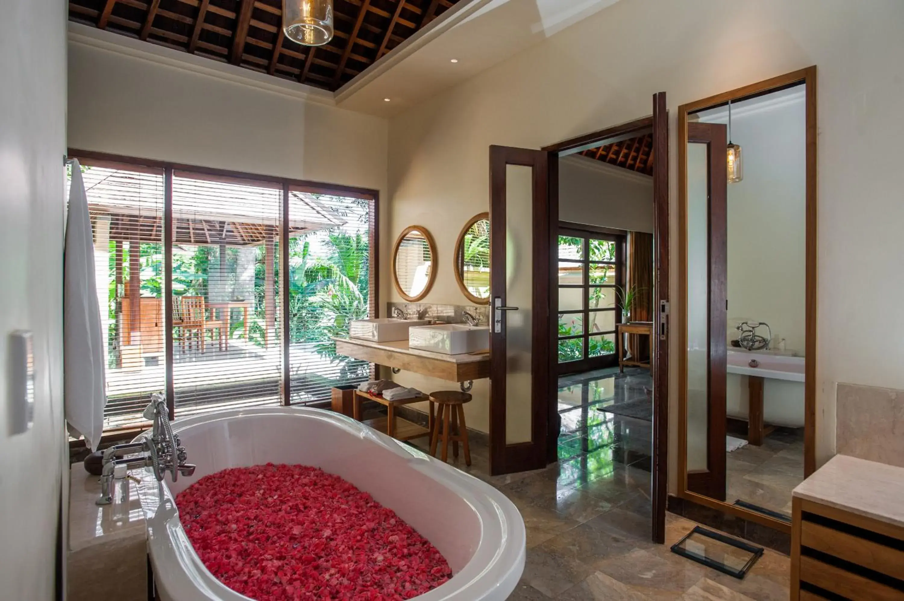 Bathroom in Komaneka at Monkey Forest Ubud