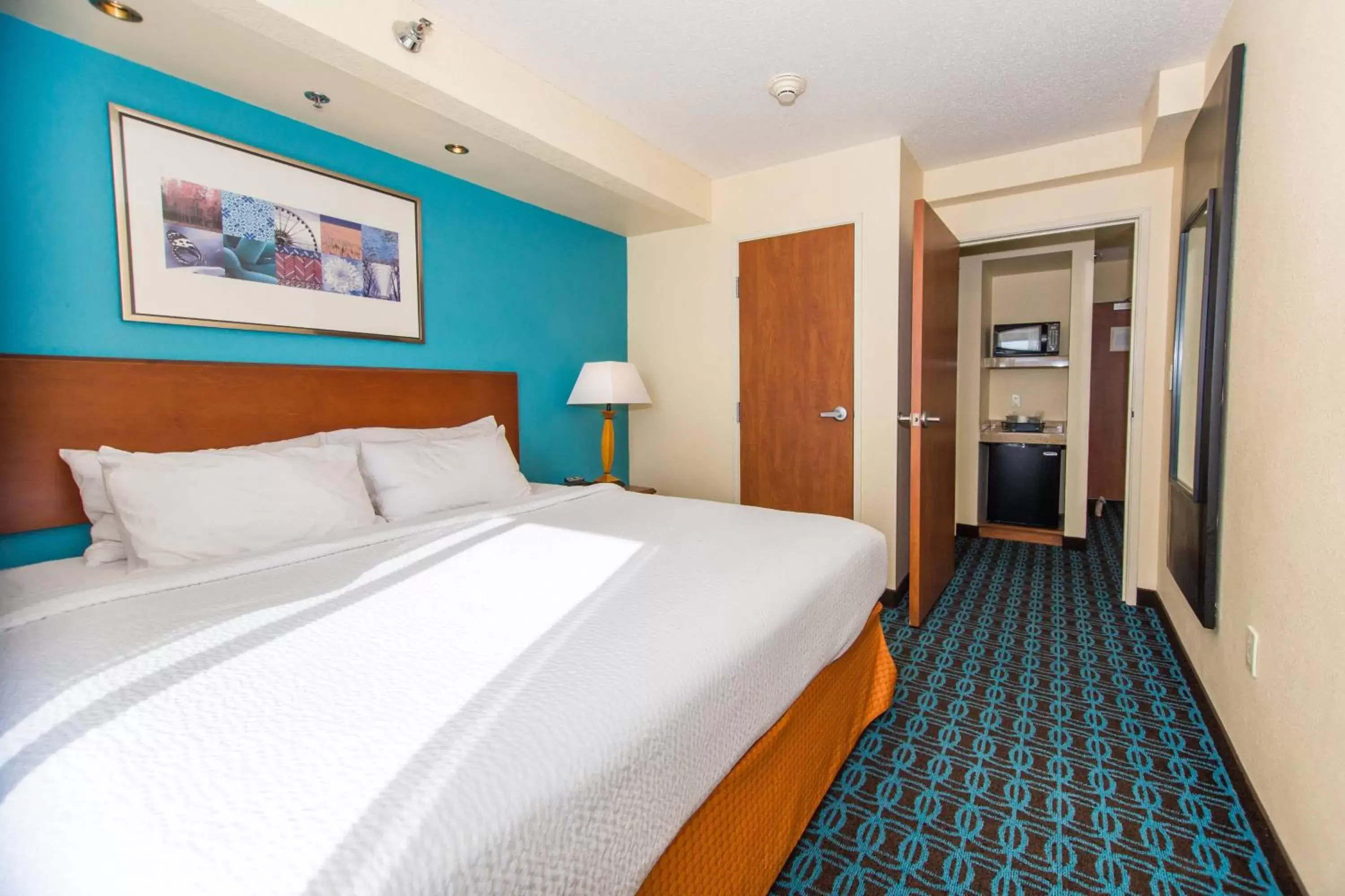 Bedroom, Bed in Fairfield Inn & Suites Rapid City