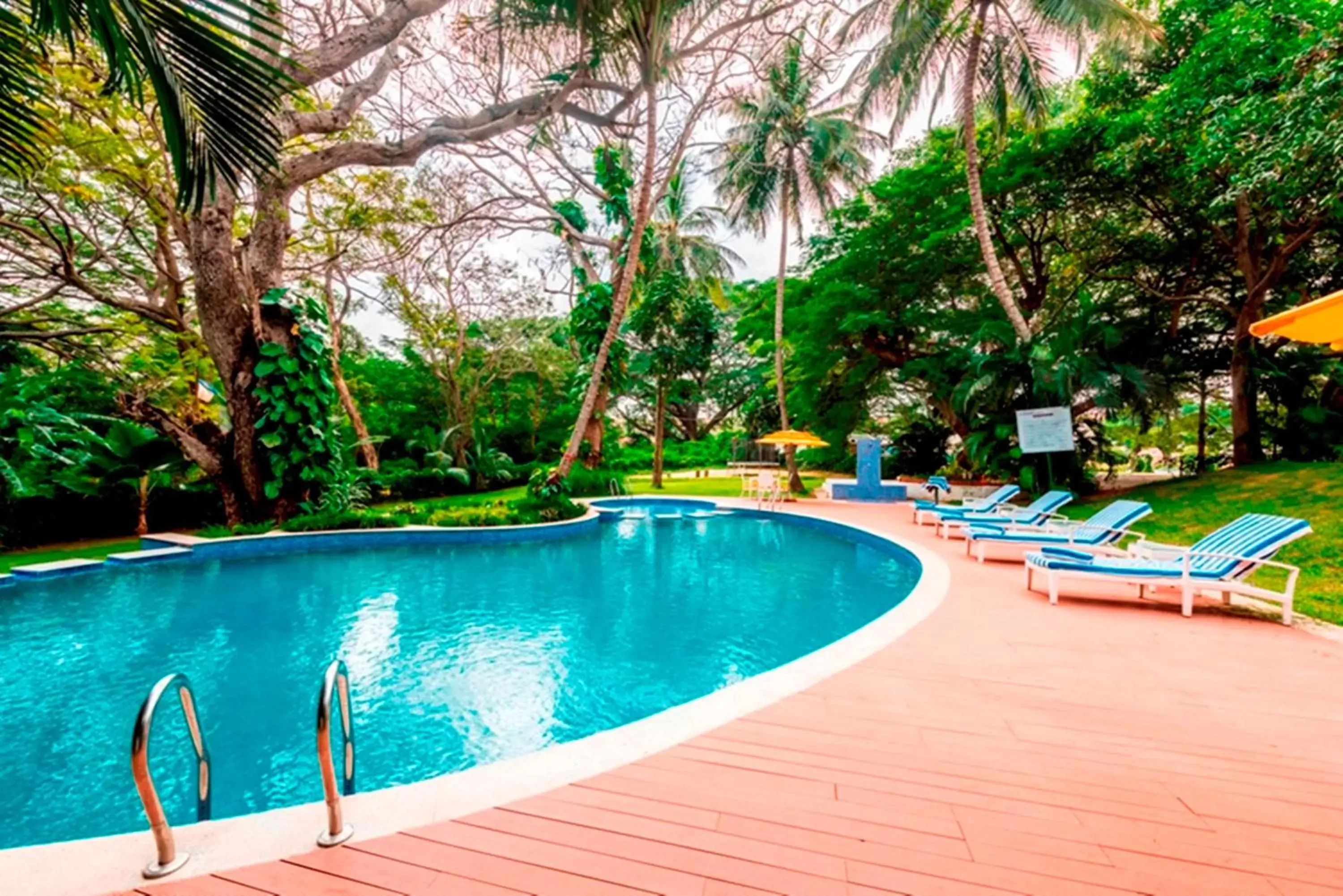 Swimming Pool in Royal Orchid Brindavan Garden Mysore