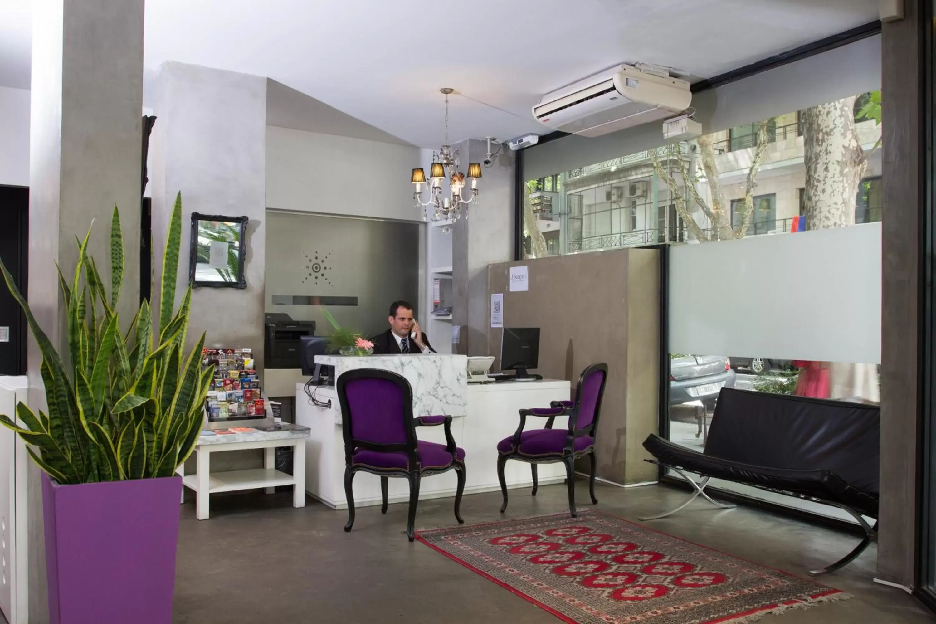 Lobby or reception in Épico Recoleta Hotel Lobby or reception in Épico Recoleta Hotel