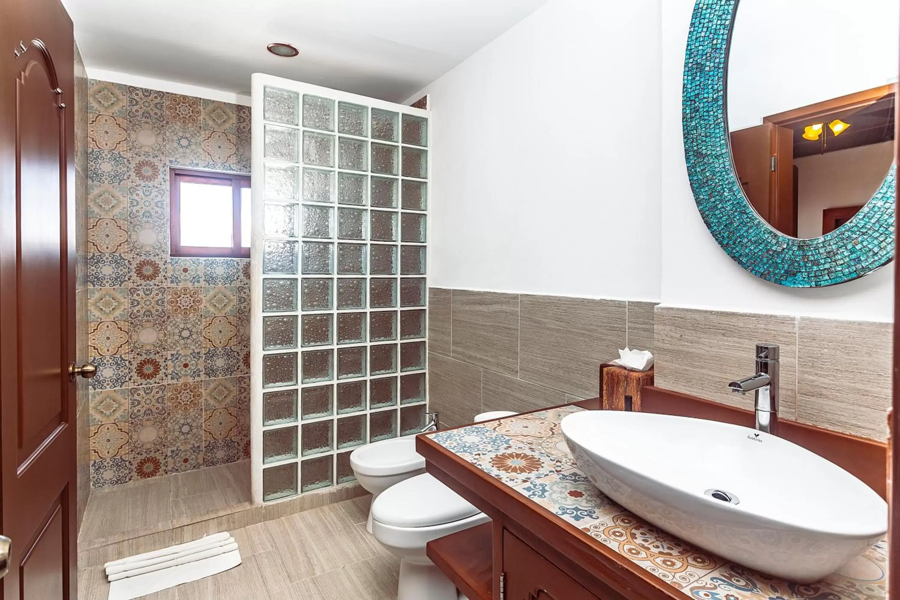 Shower, Bathroom in Fabiola Condo Hotel