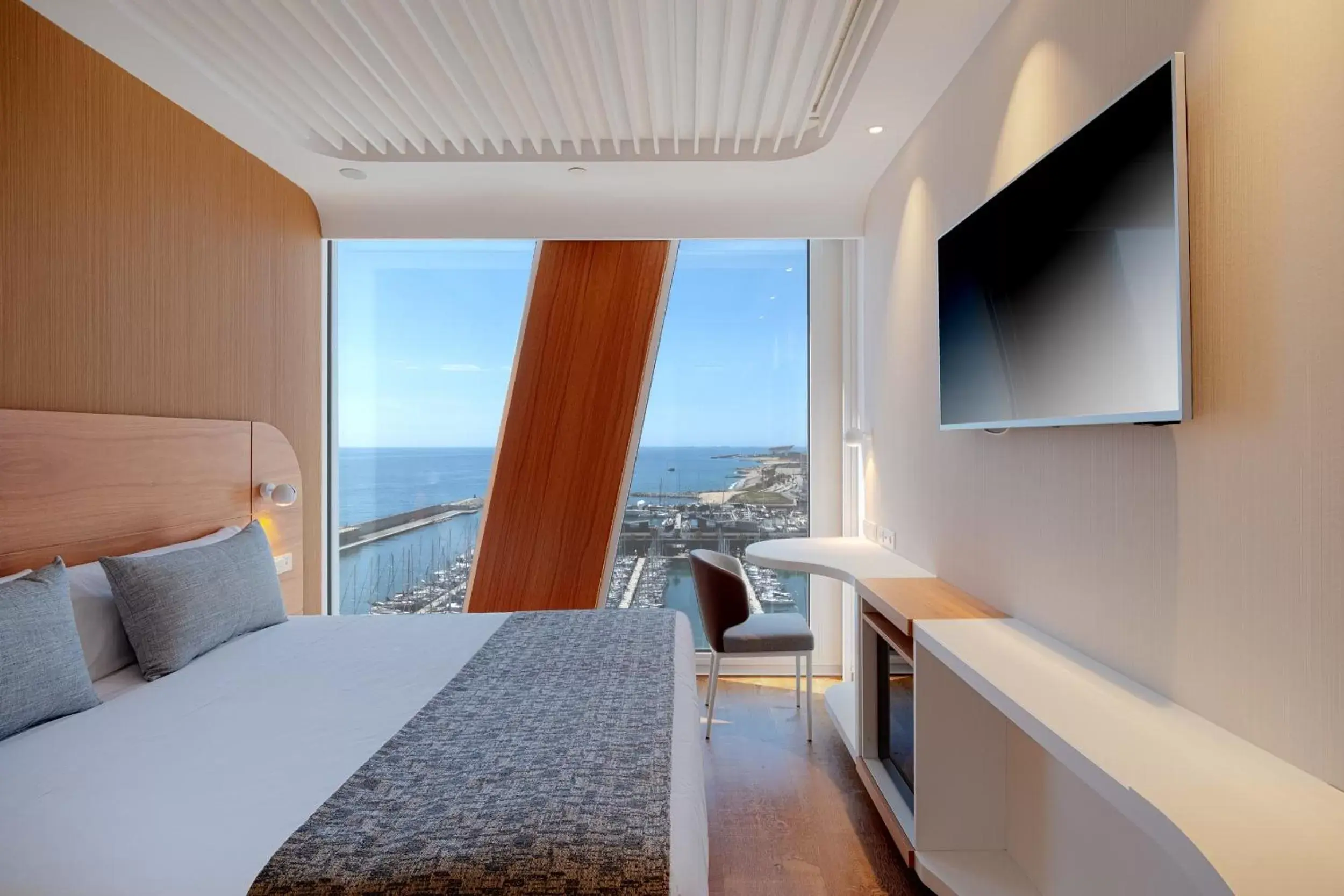 Bedroom in Hotel Marina Badalona