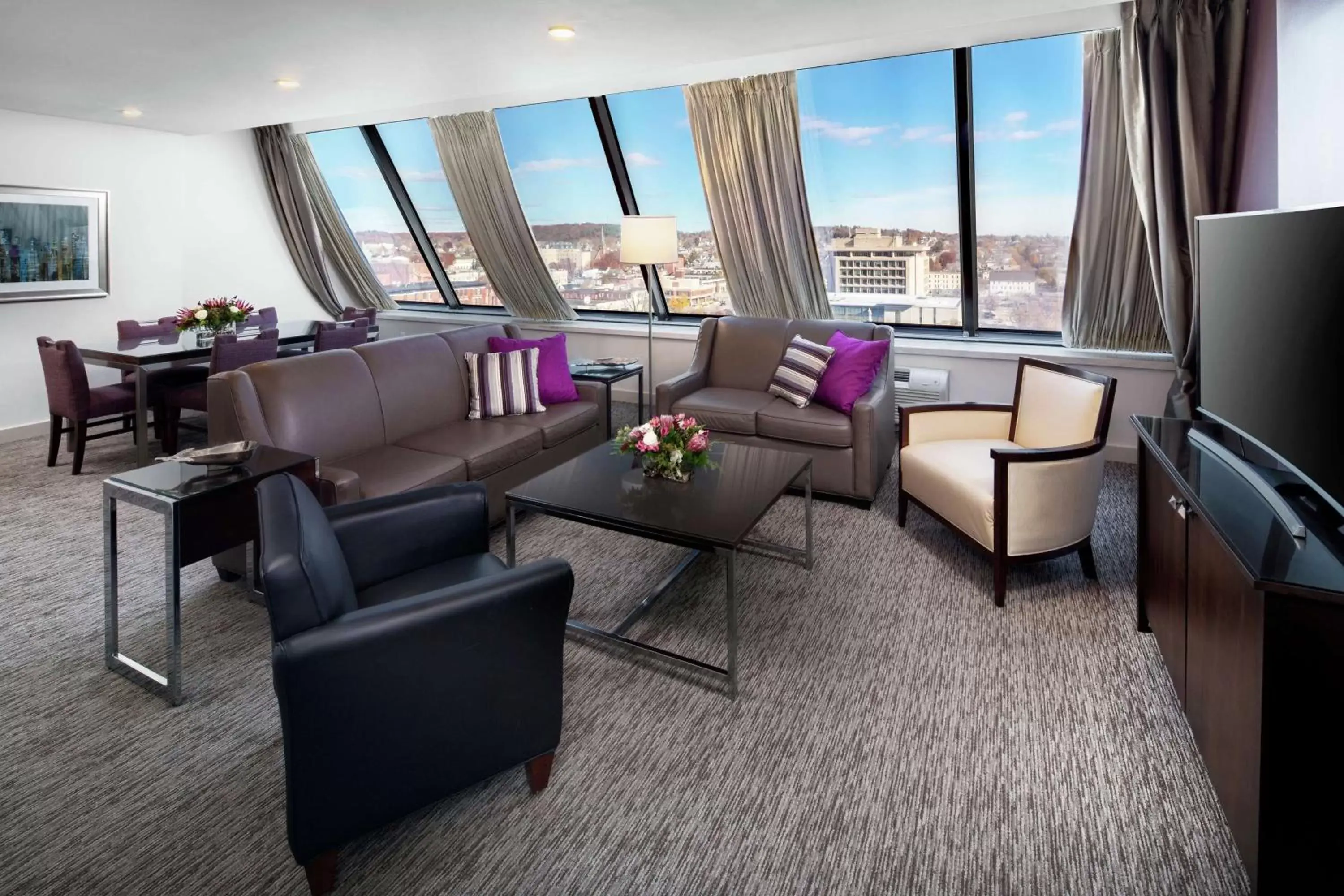 Living room, Seating Area in DoubleTree by Hilton Manchester Downtown