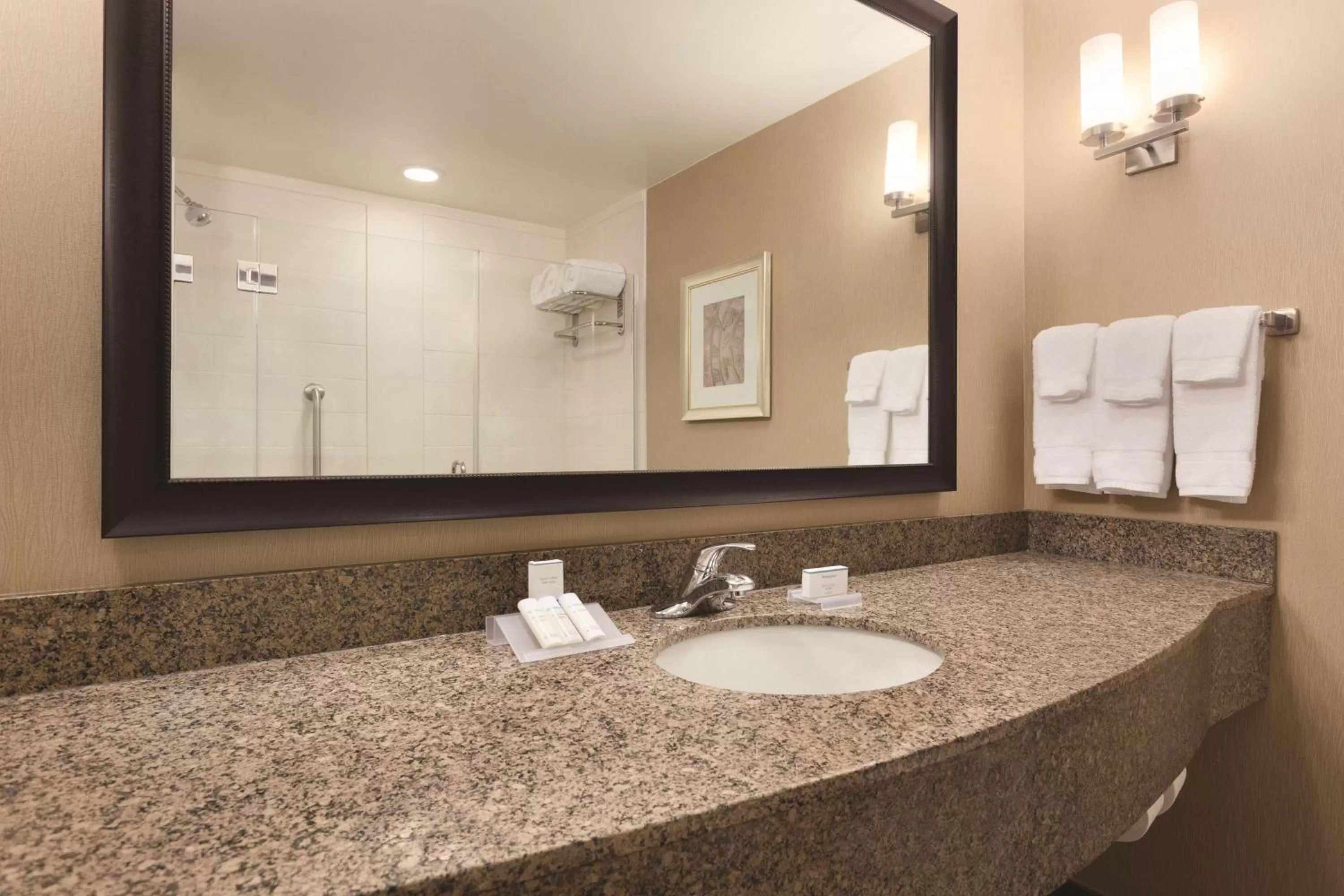 Bathroom in Hilton Garden Inn Falls Church