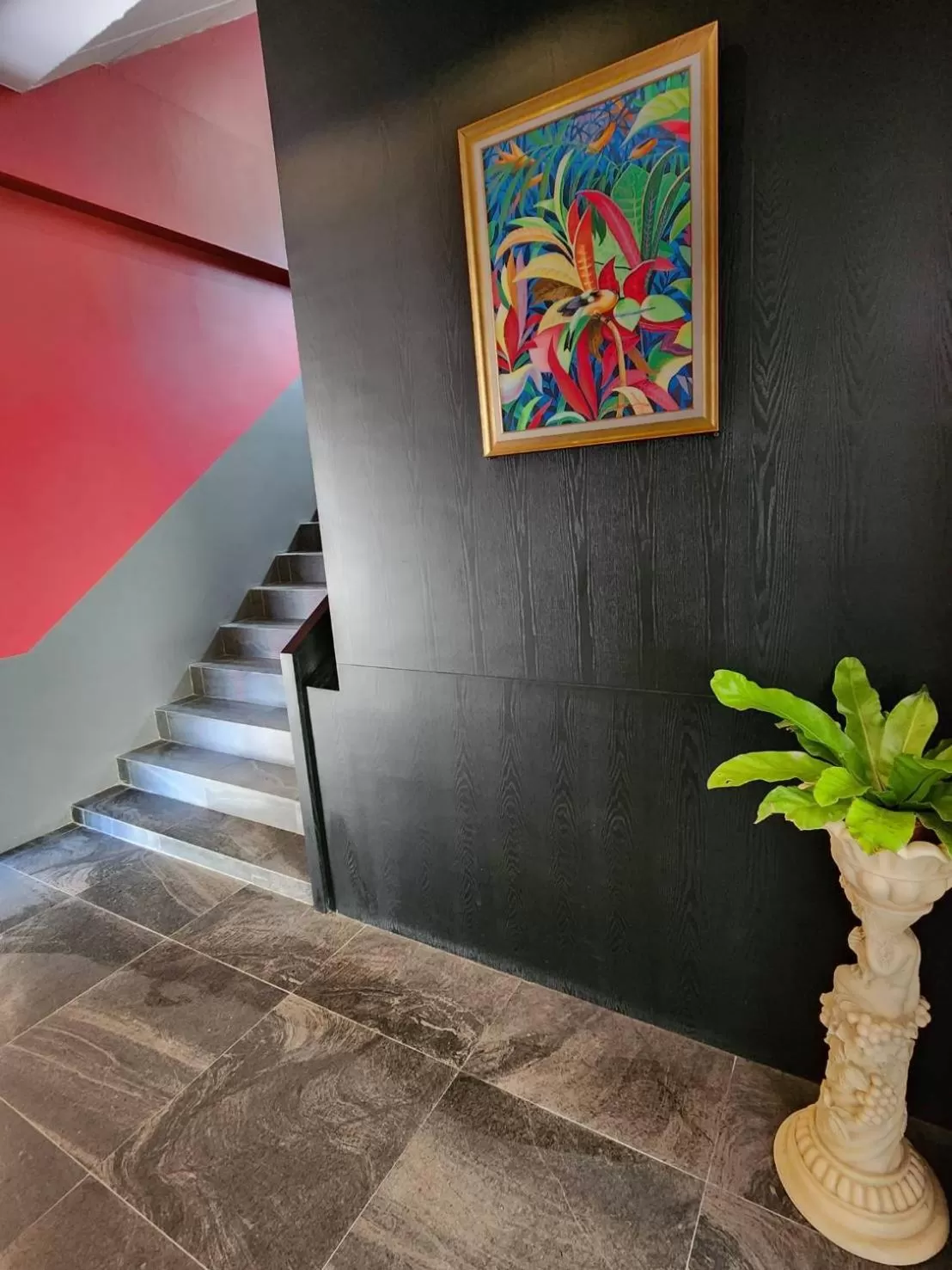 Decorative detail in Penpark Place