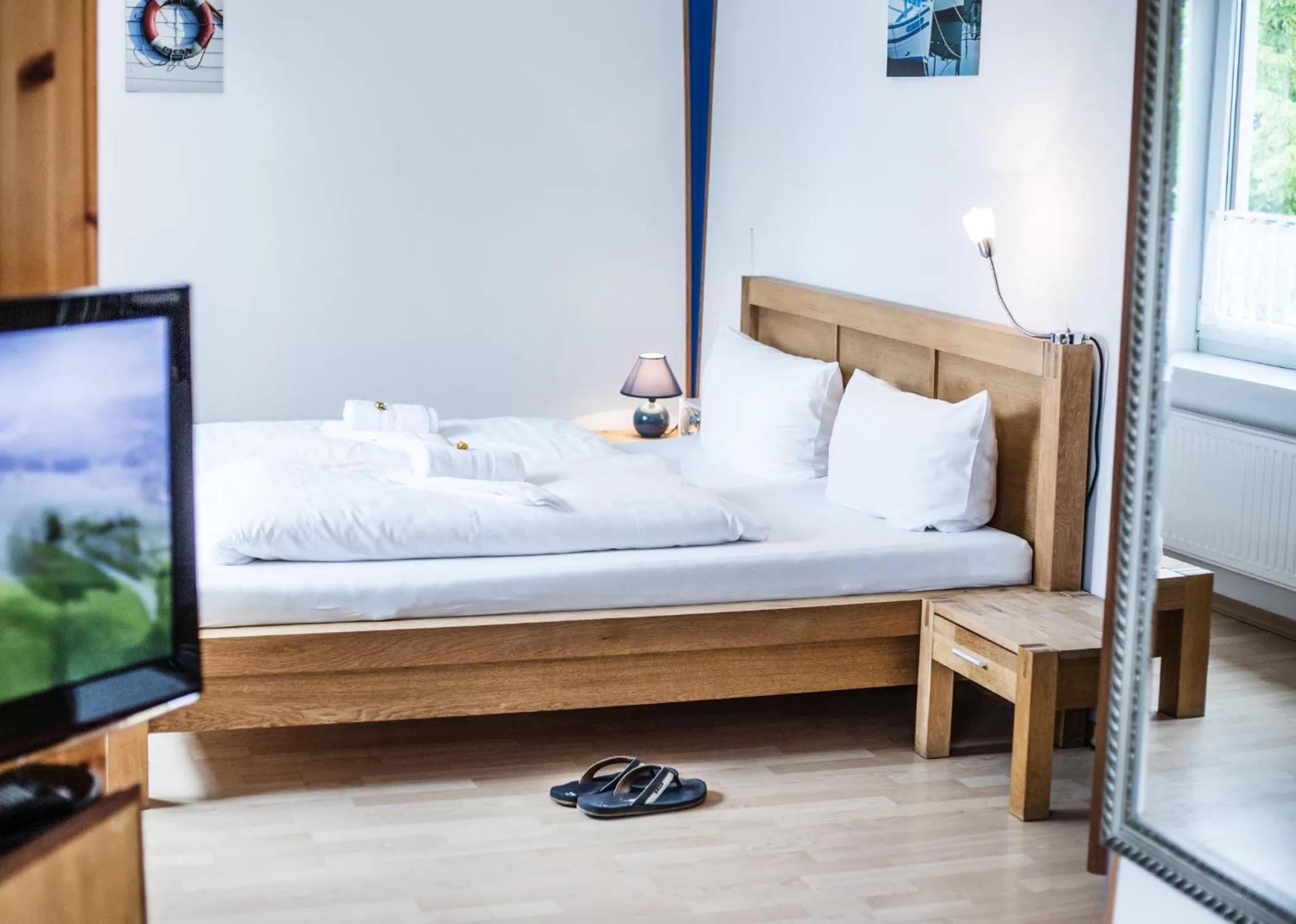 Bed in Hotel Tum Stüürmann