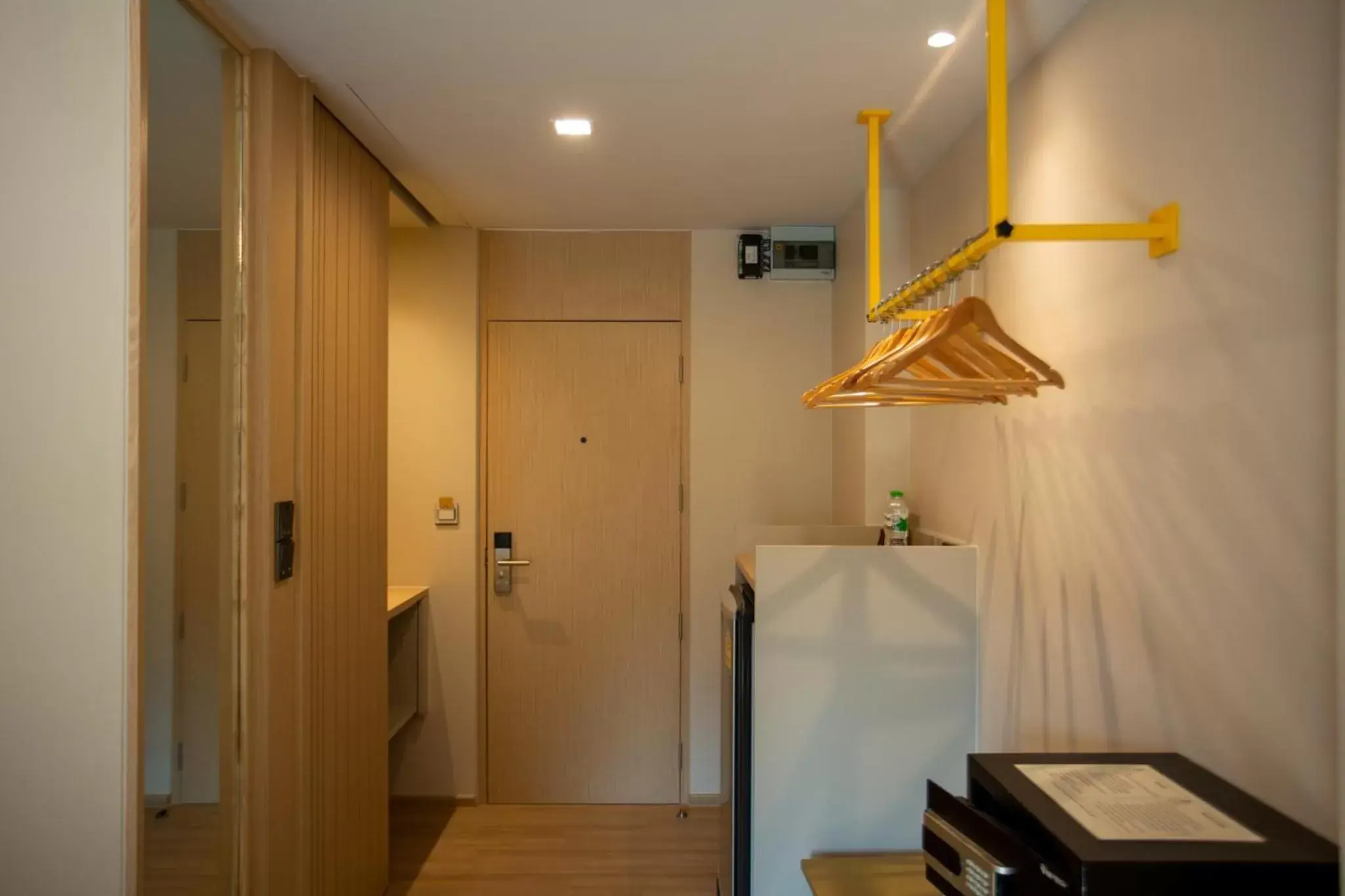 Bedroom, Bathroom in Lemontea Hotel Bangkok - SHA Extra Plus
