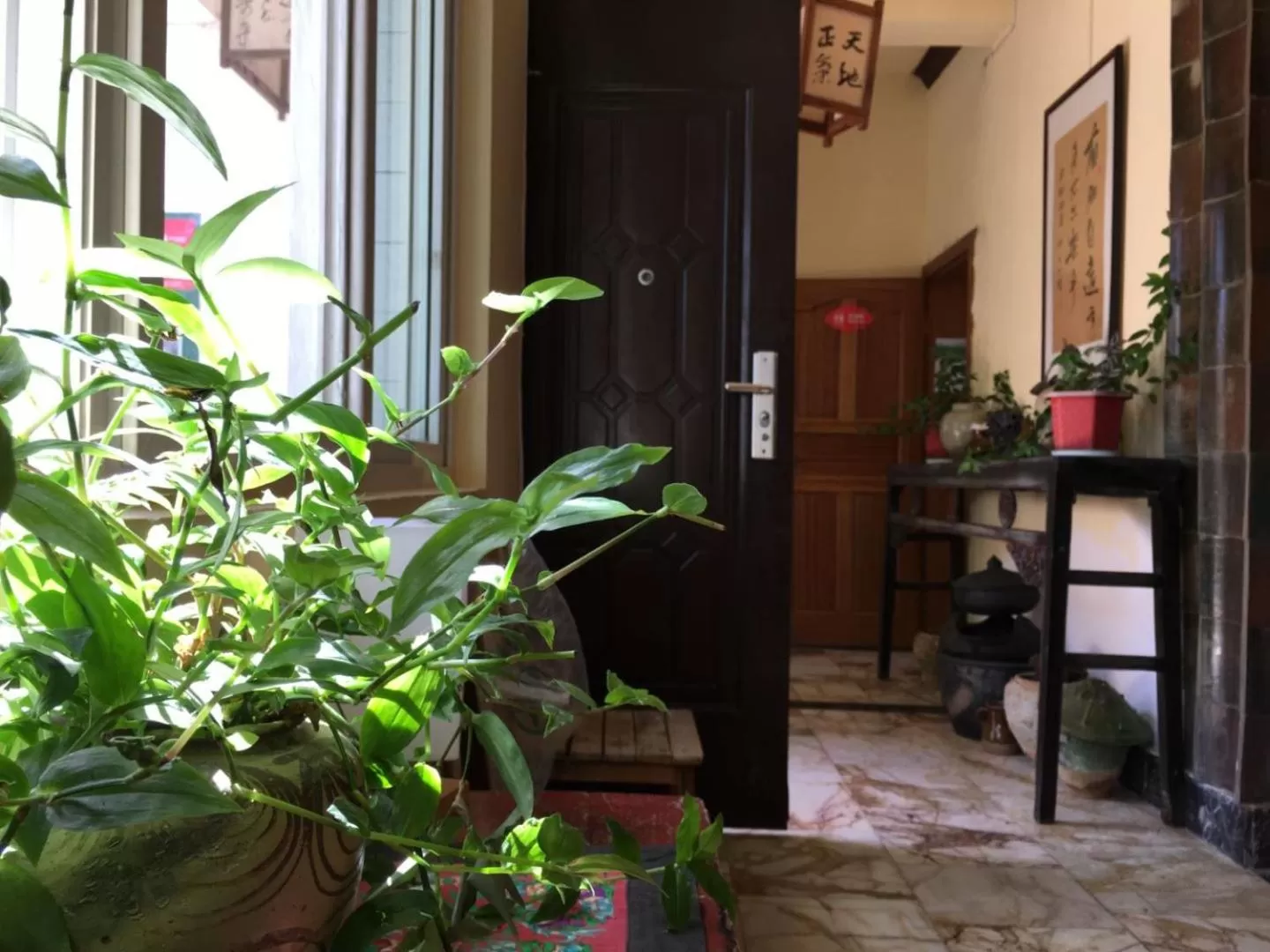 On site in The Lily Pad Inn