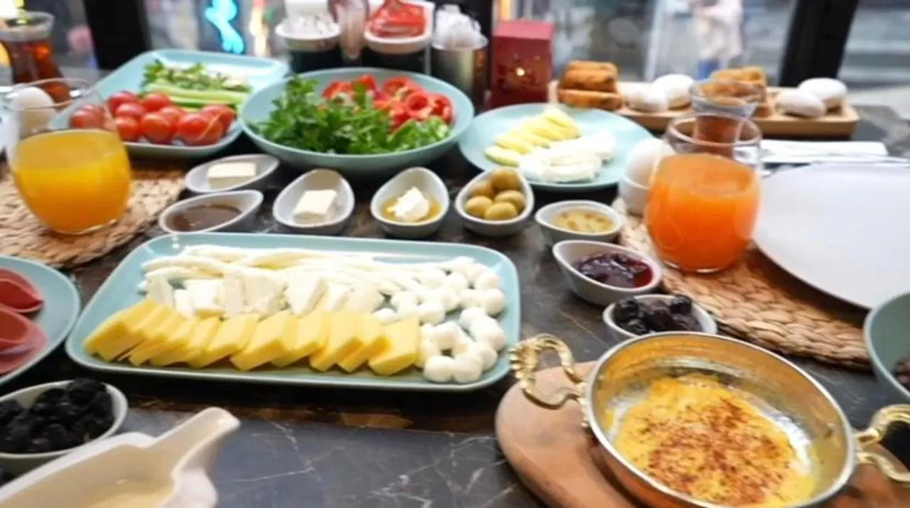 Breakfast in Royal Galata Hotel