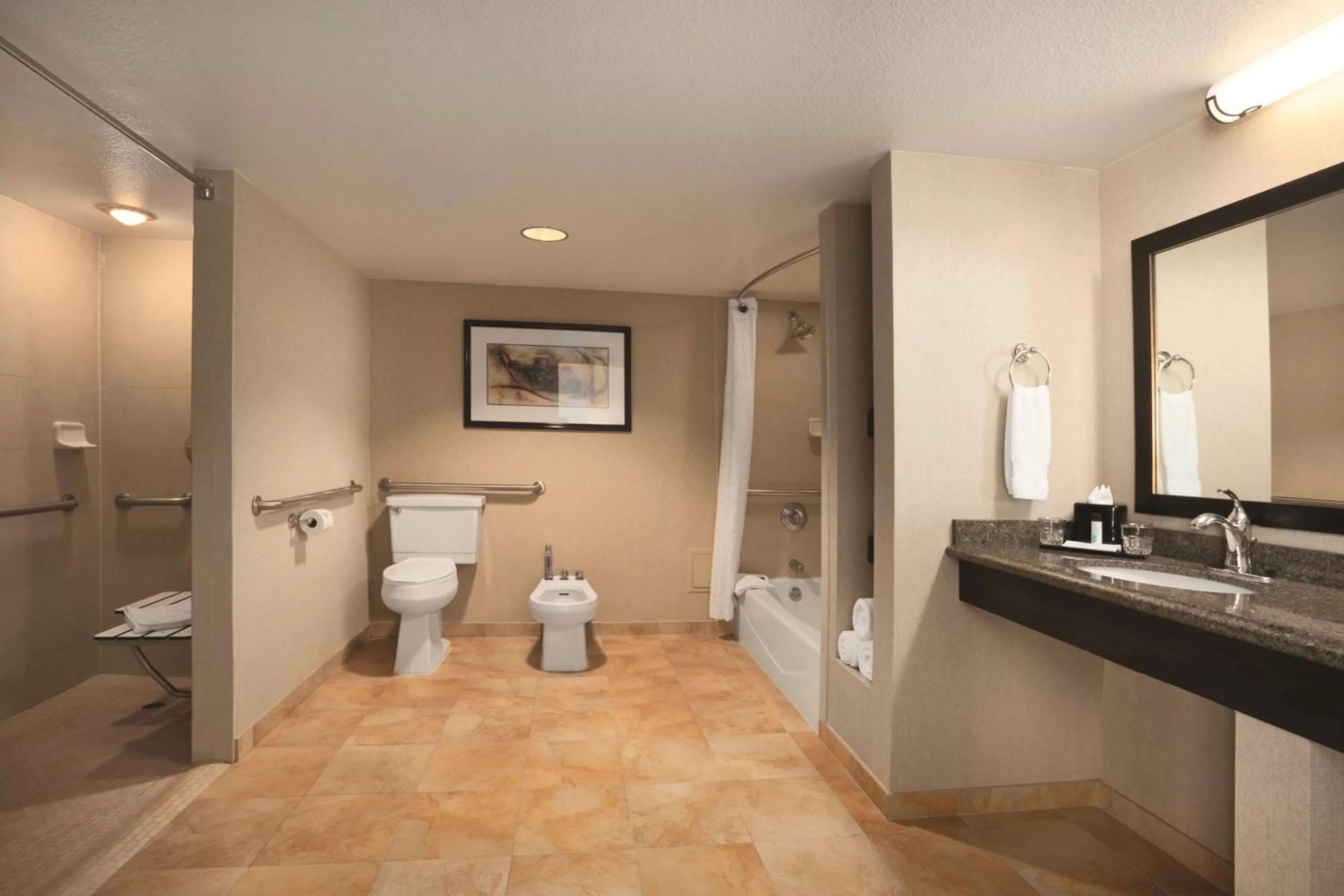 Bathroom in Embassy Suites by Hilton Phoenix Tempe