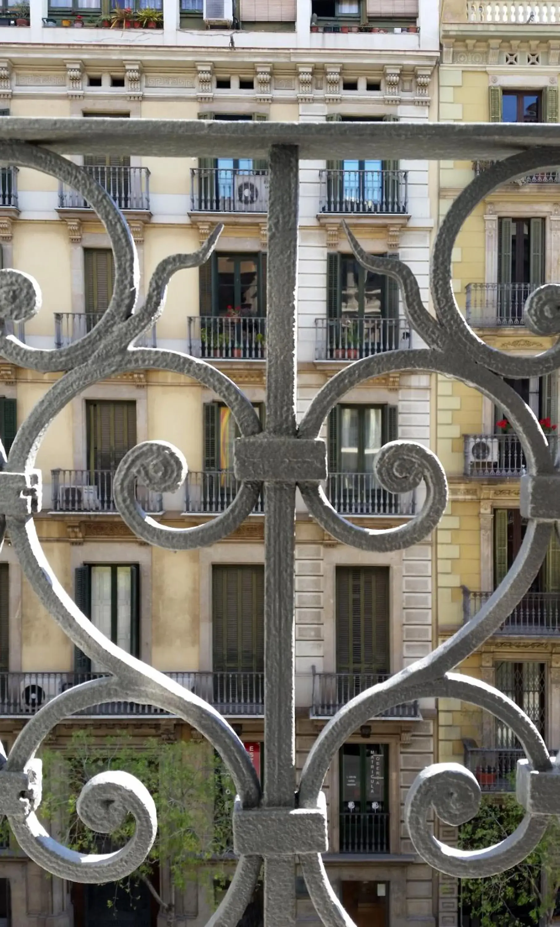 City view in Hotel Àmbit Barcelona City view in Hotel Àmbit Barcelona