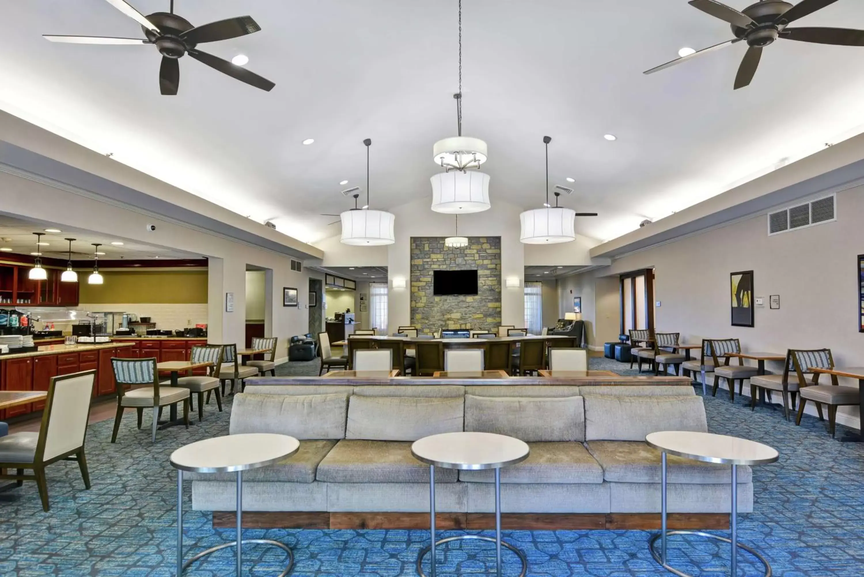 Lobby or reception, Lounge/Bar in Homewood Suites by Hilton Lexington Fayette Mall