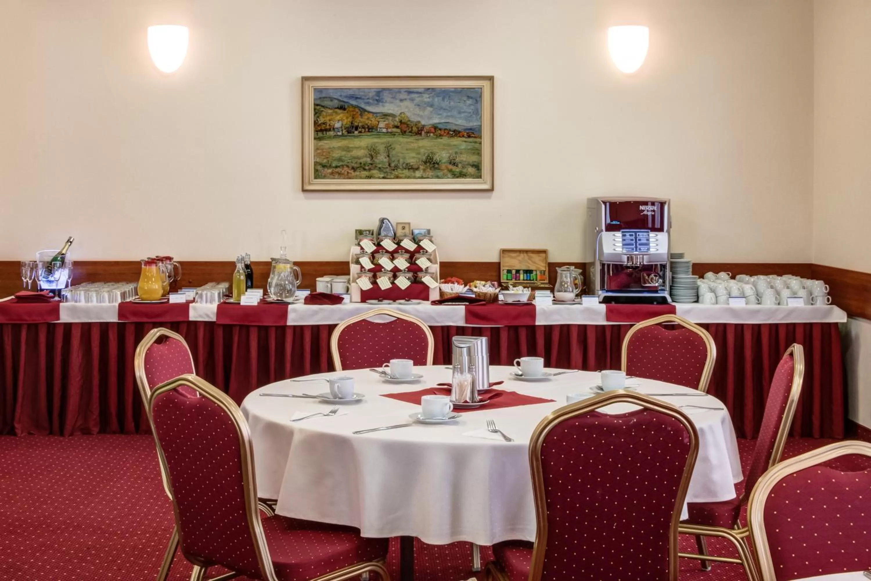 Buffet breakfast in Best Western Hotel Vista