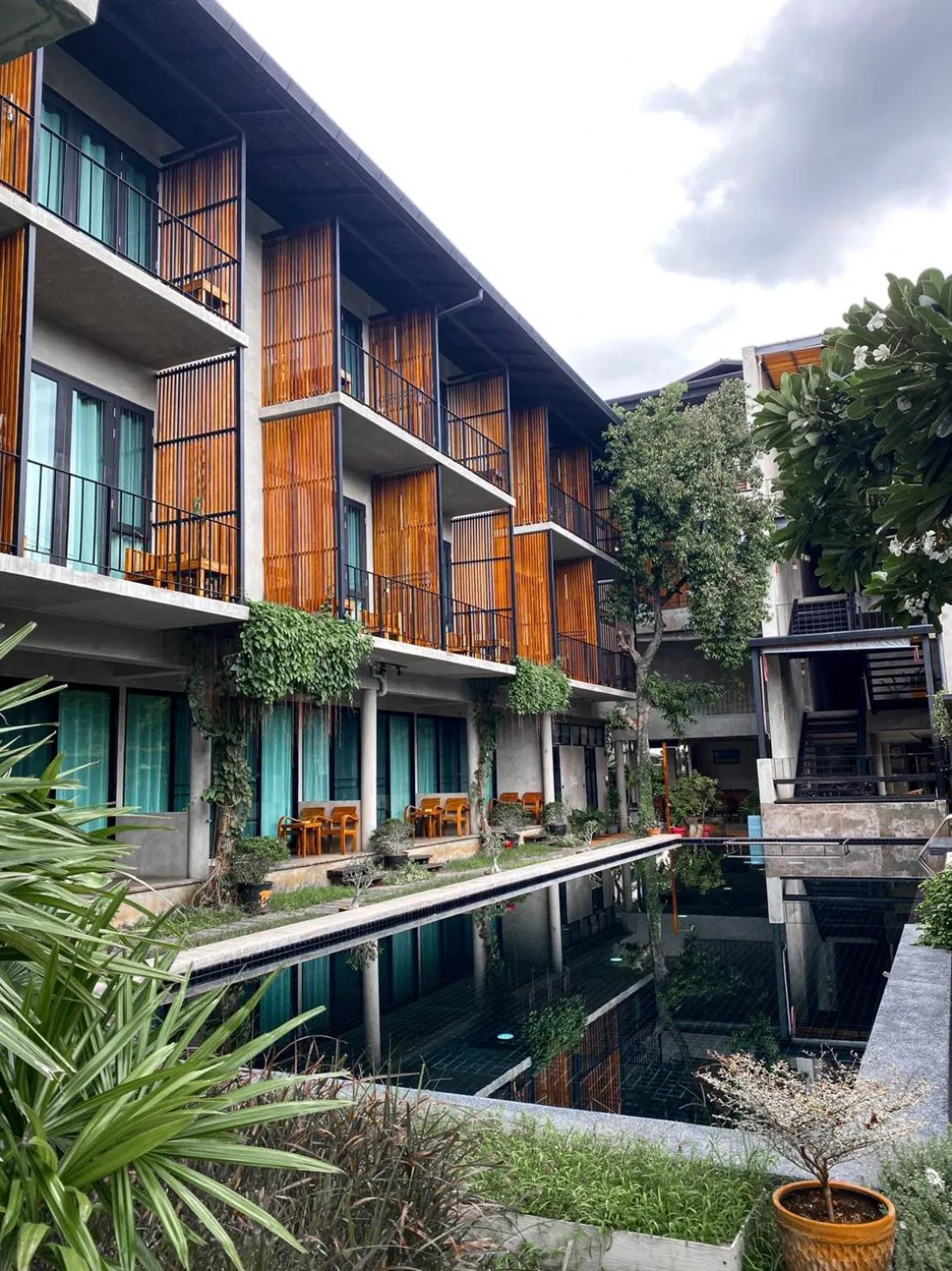 Swimming pool in Lamphu House Chiang Mai