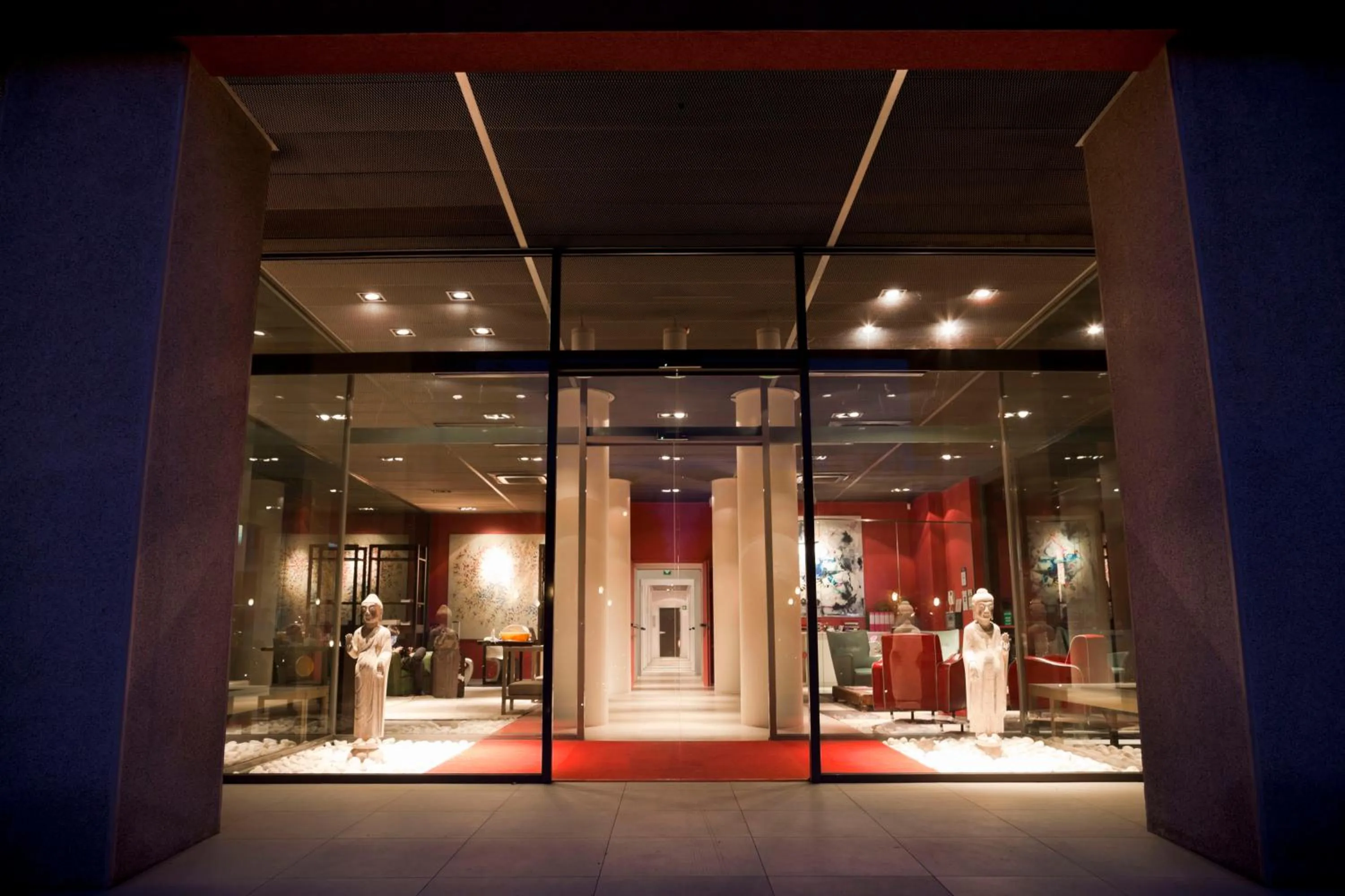 Facade/entrance in Zambala Luxury Apartments