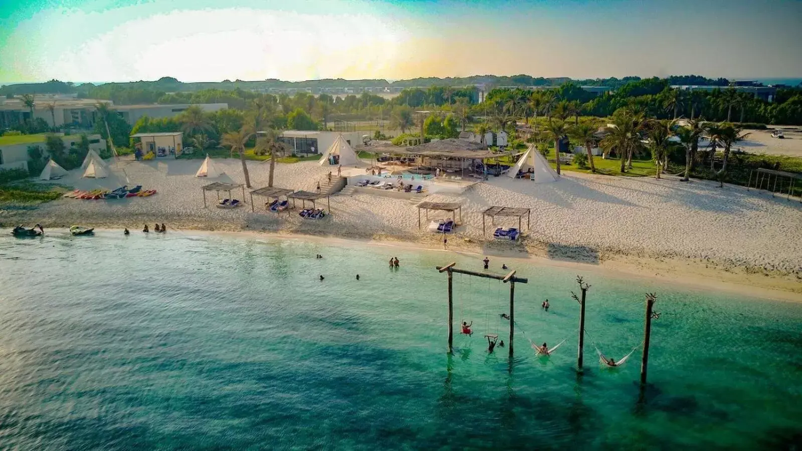 Beach in Nurai Island, Saadiyat