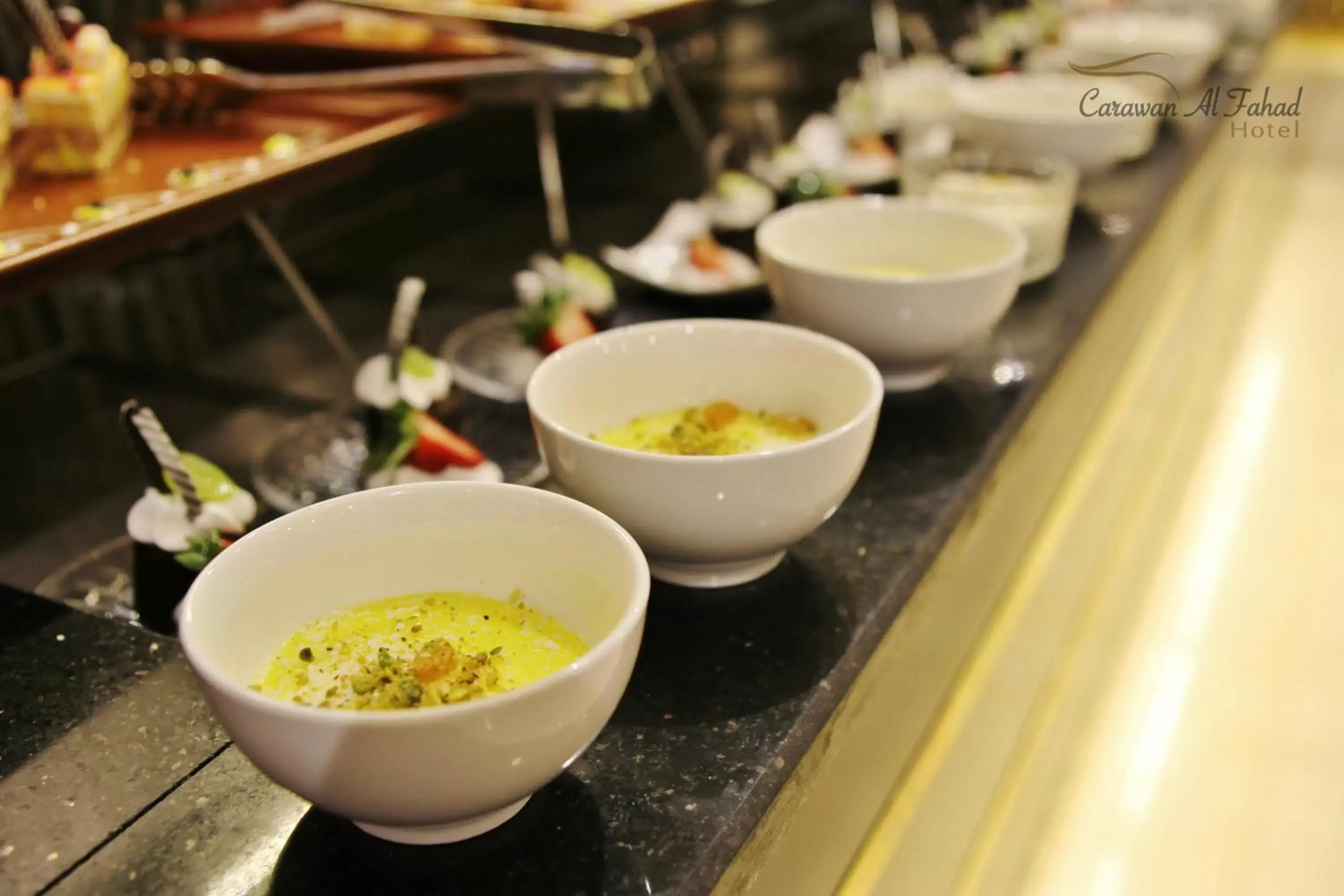 Food and drinks in Carawan Al Fahad Hotel