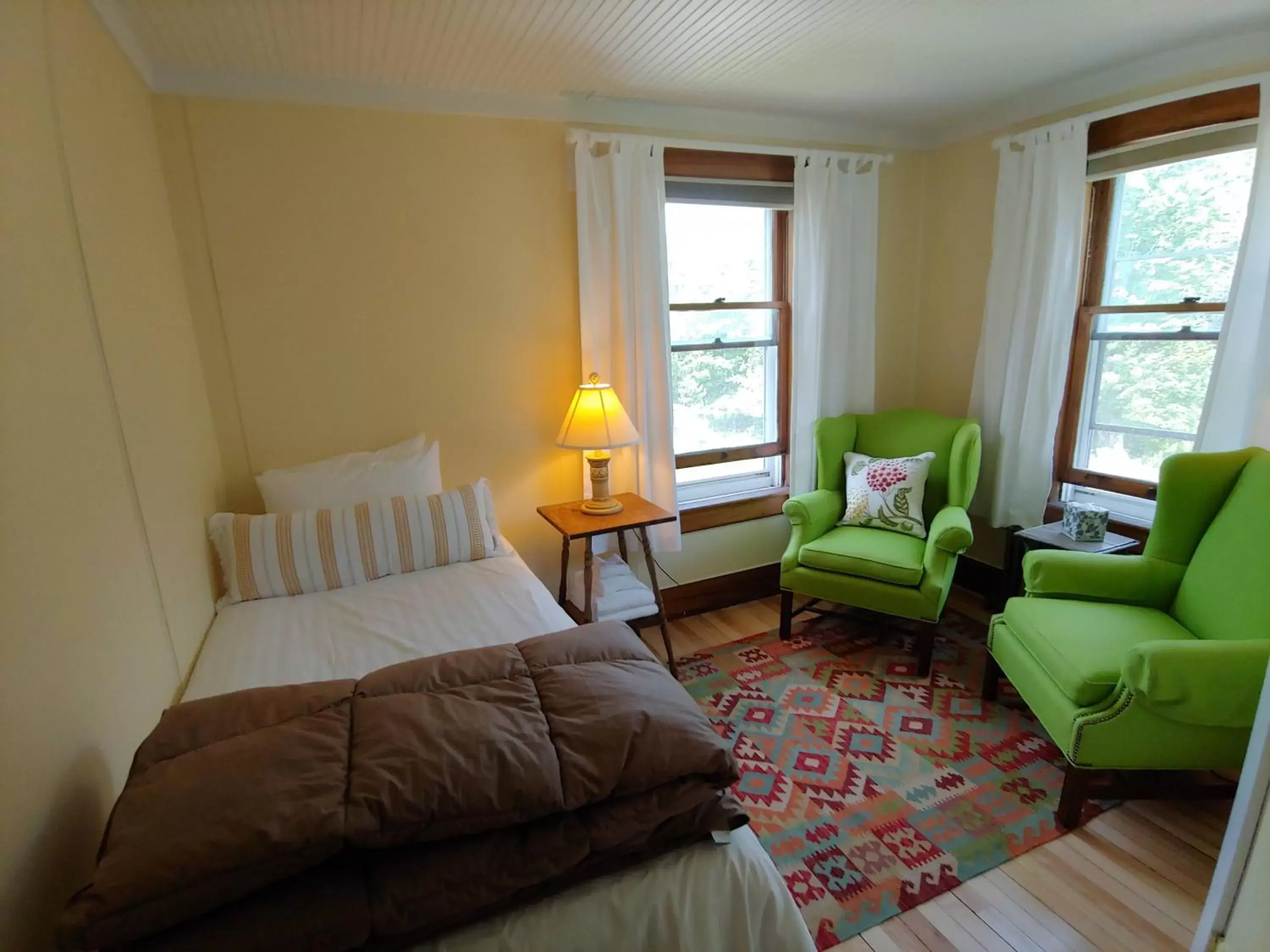 Seating Area in Keene Valley Lodge