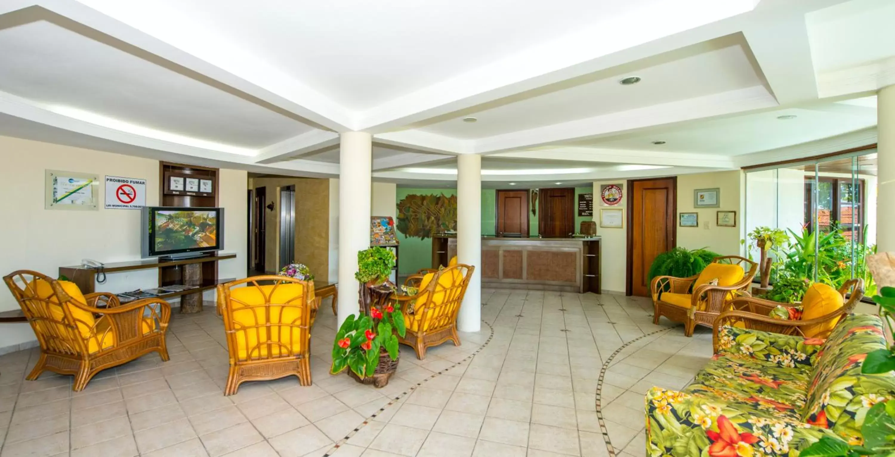 Lobby or reception in Divi-Divi Praia Hotel Lobby or reception in Divi-Divi Praia Hotel