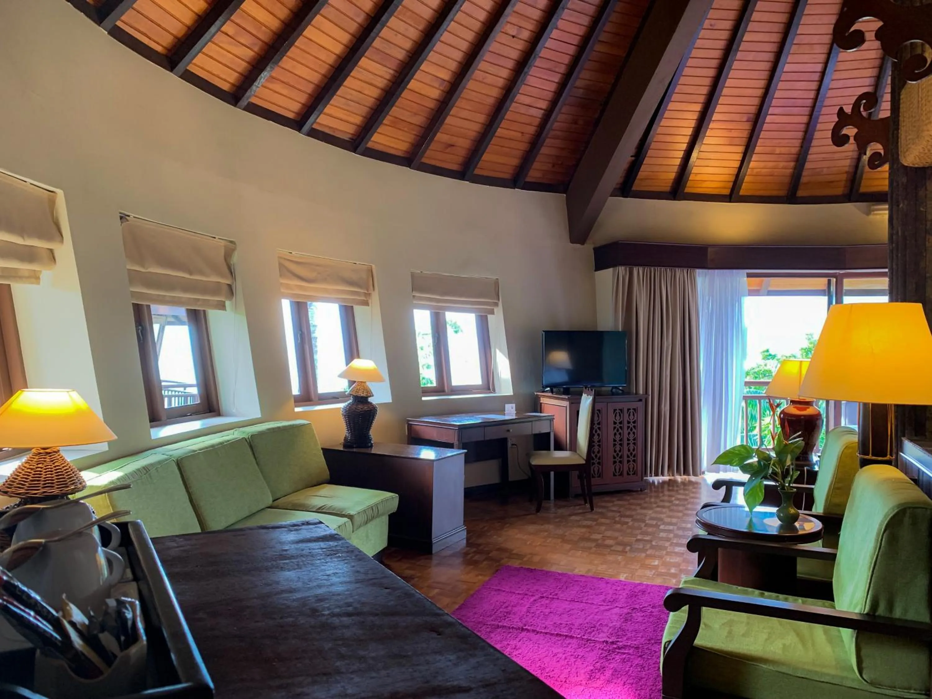 Living room in Damai Beach Resort