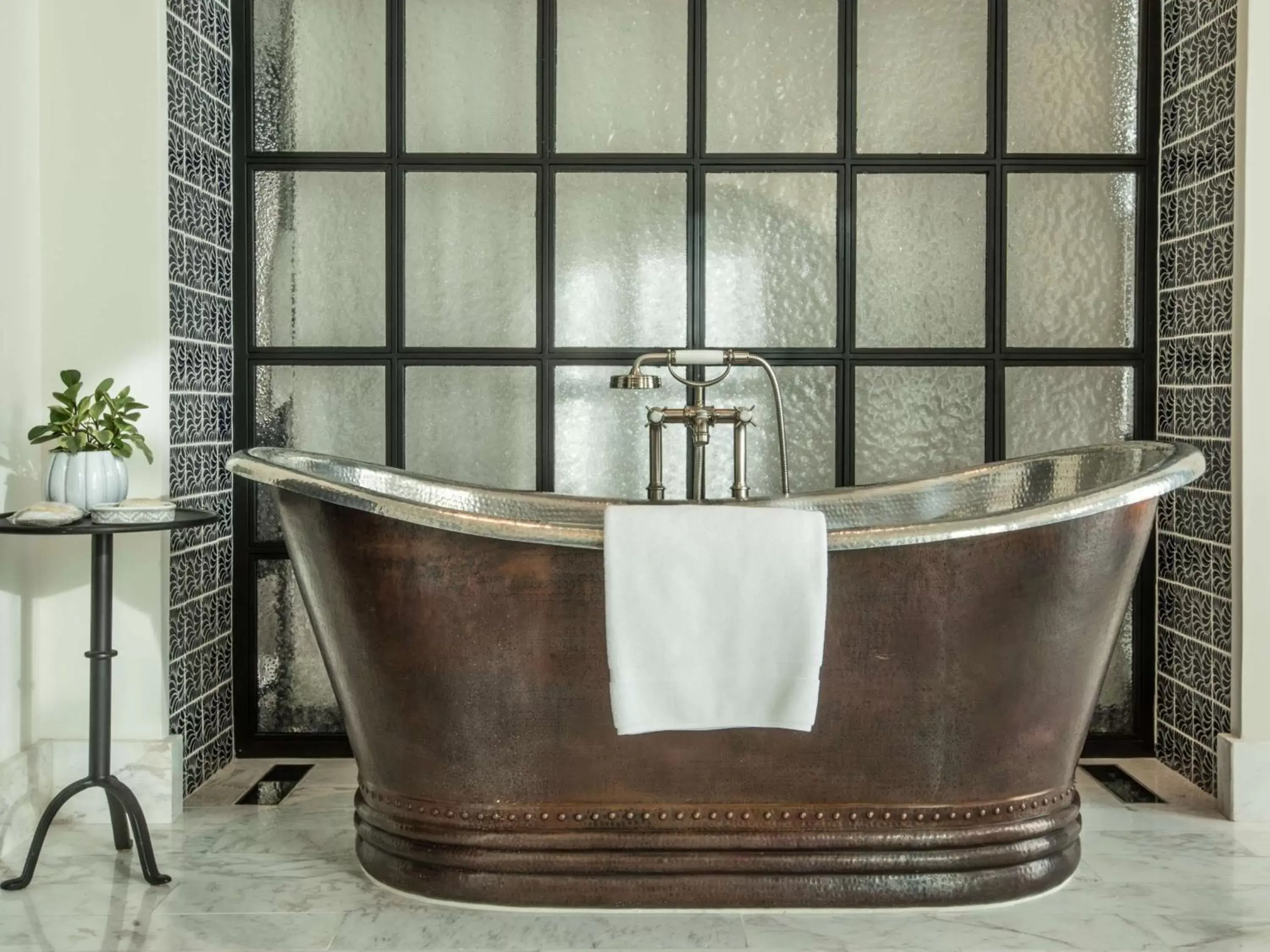 Bathroom in Banyan Tree Puebla