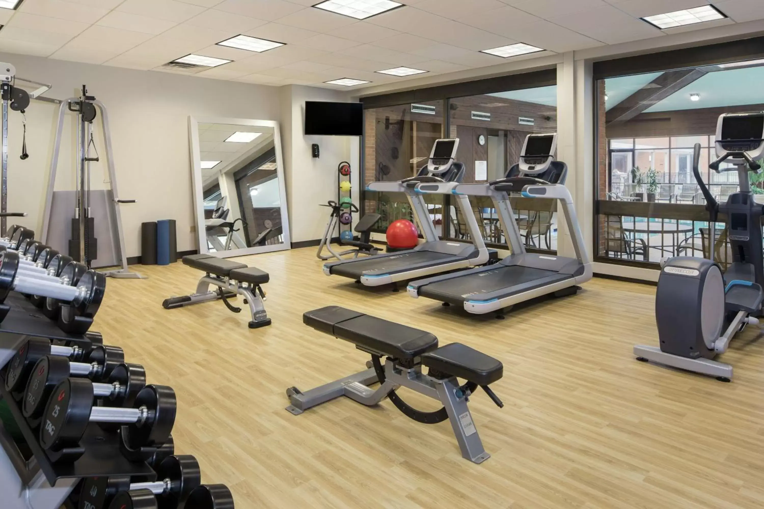 Fitness centre/facilities, Fitness Center/Facilities in DoubleTree by Hilton Hotel Syracuse