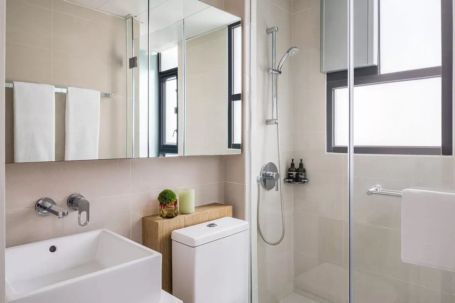 Shower, Bathroom in YING'nFLO, Hong Kong, Wan Chai