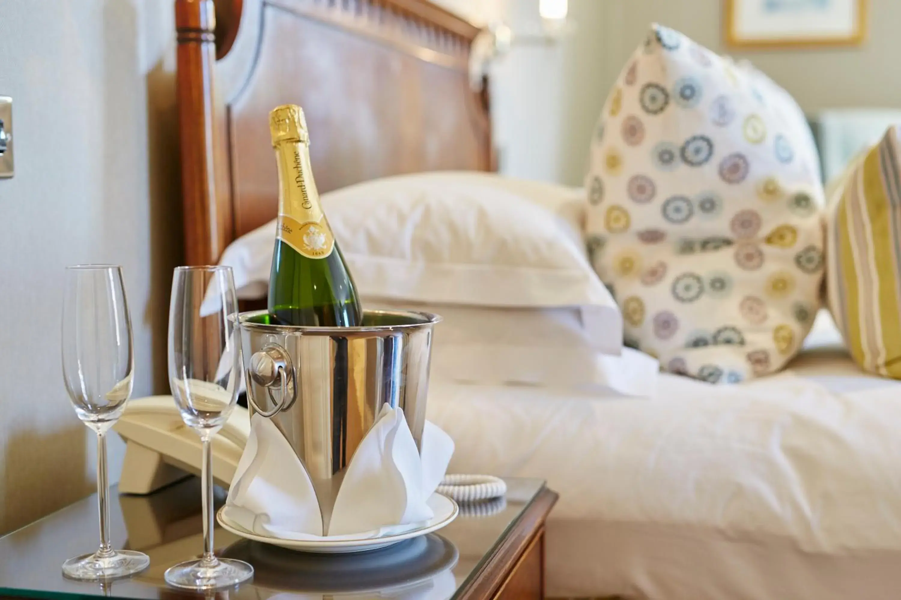 Bedroom, Bed in Tylney Hall Hotel Bedroom, Bed in Tylney Hall Hotel