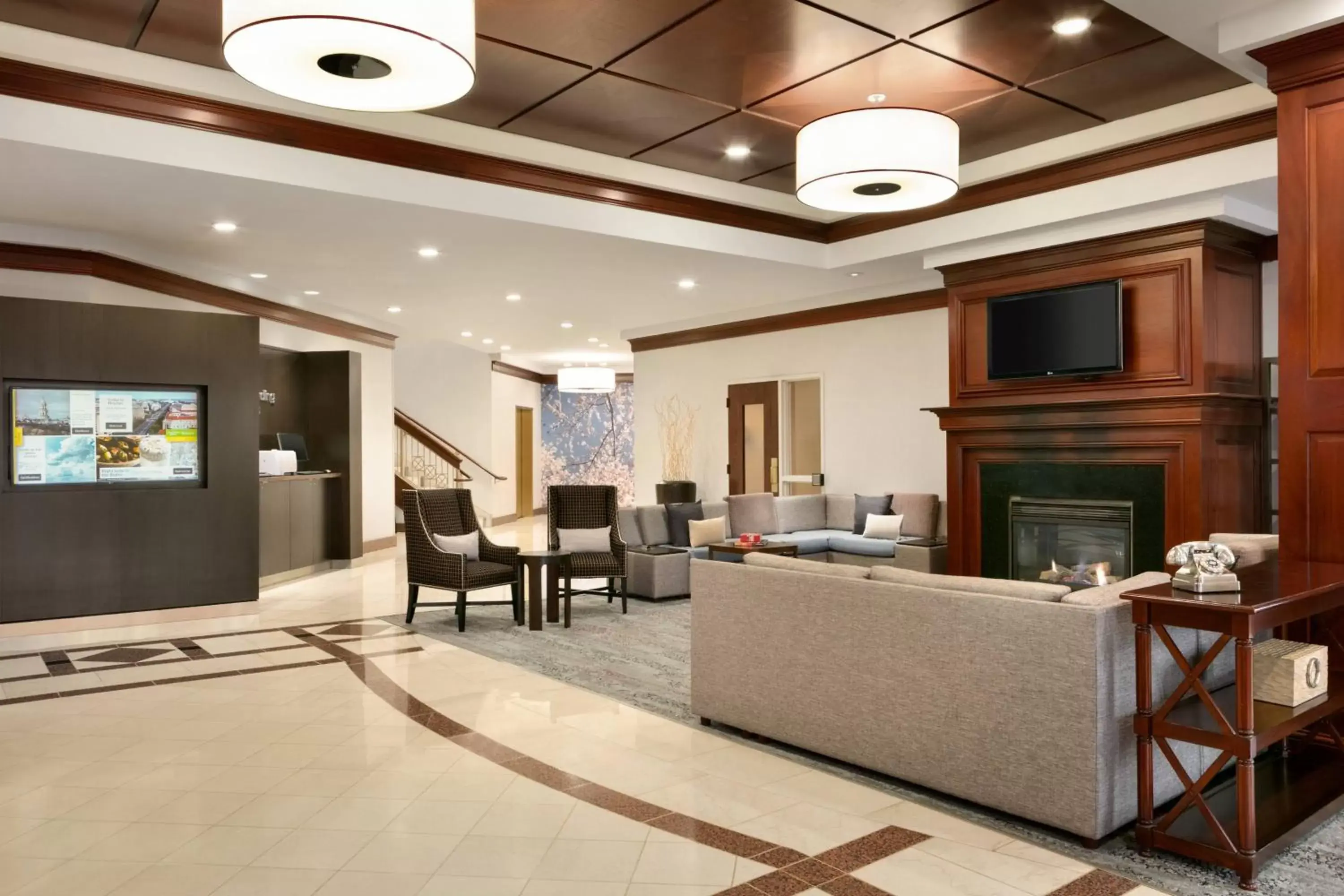 Lobby or reception, Lobby/Reception in Courtyard by Marriott Tysons McLean