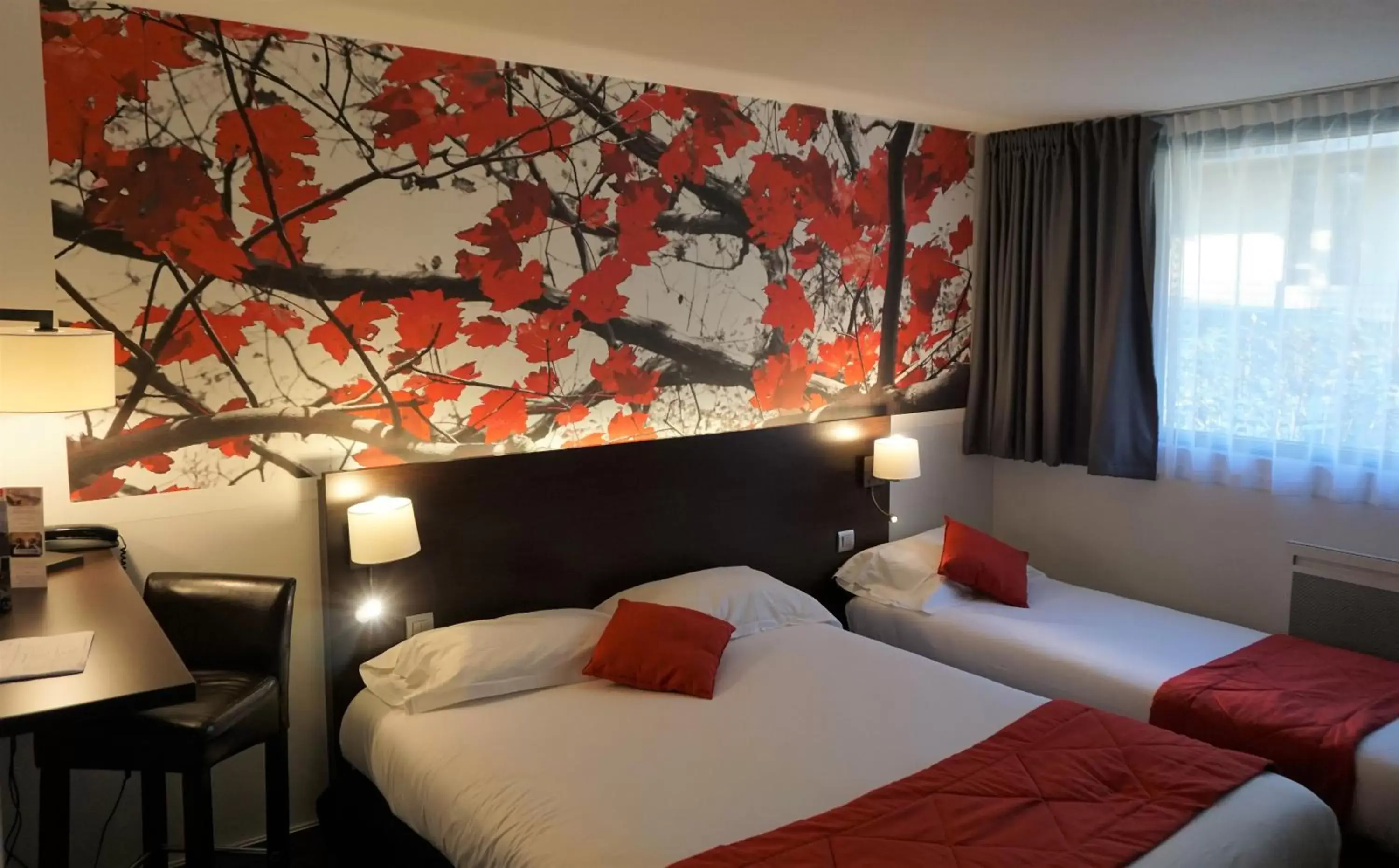 Bedroom, Bed in Hotel Pavillon des Gatines