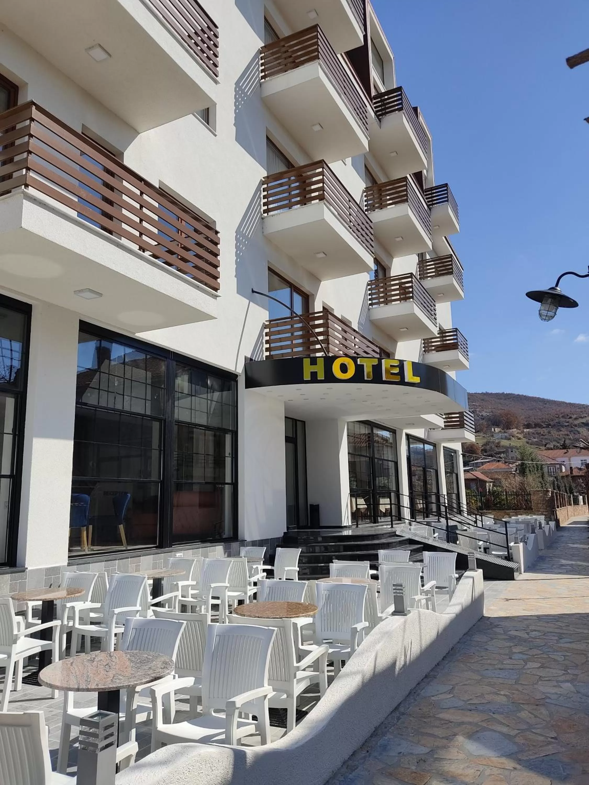 Property building in Grand Hotel Pogradec