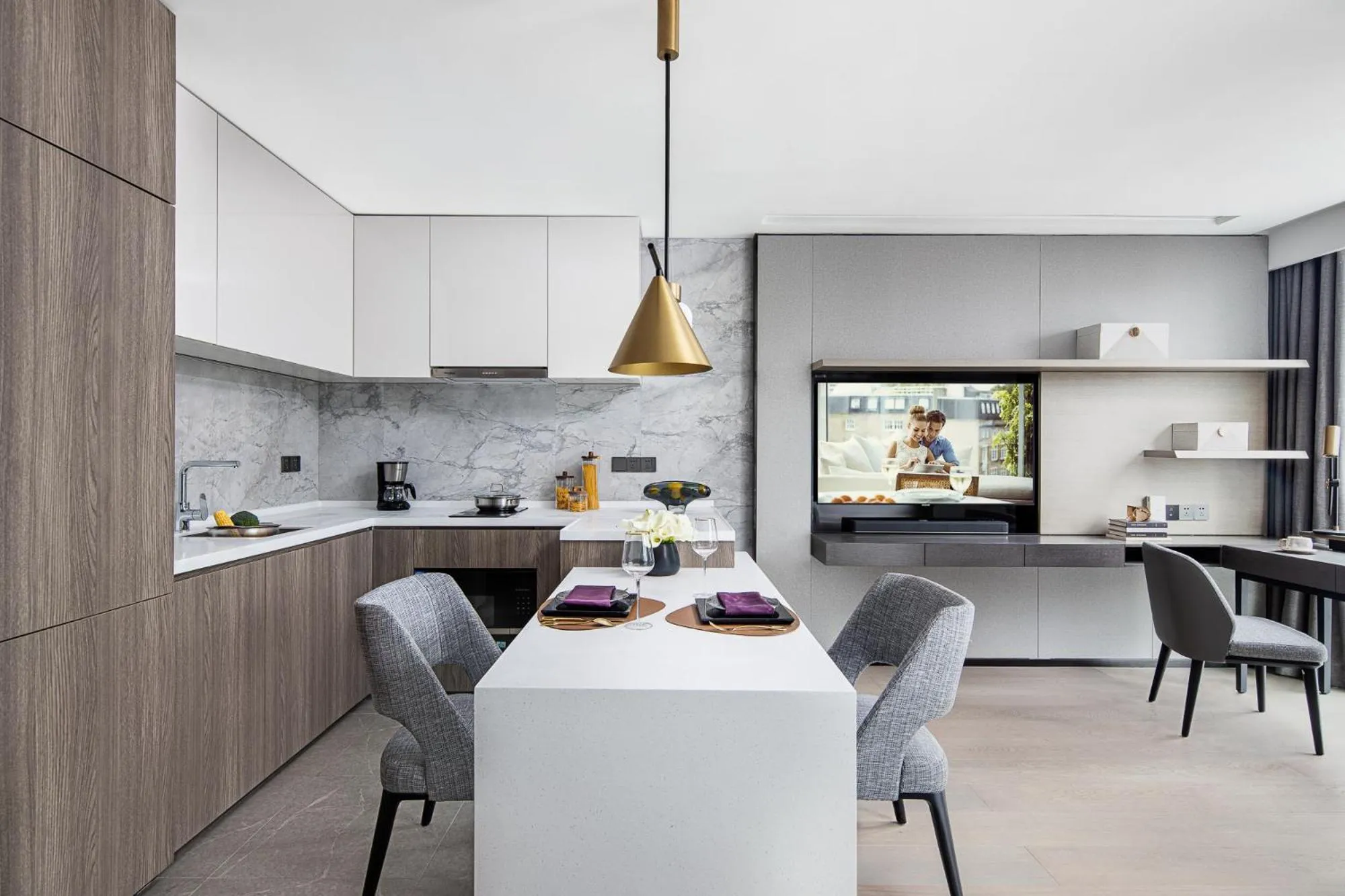 TV and multimedia in Ascott ICC Guangzhou