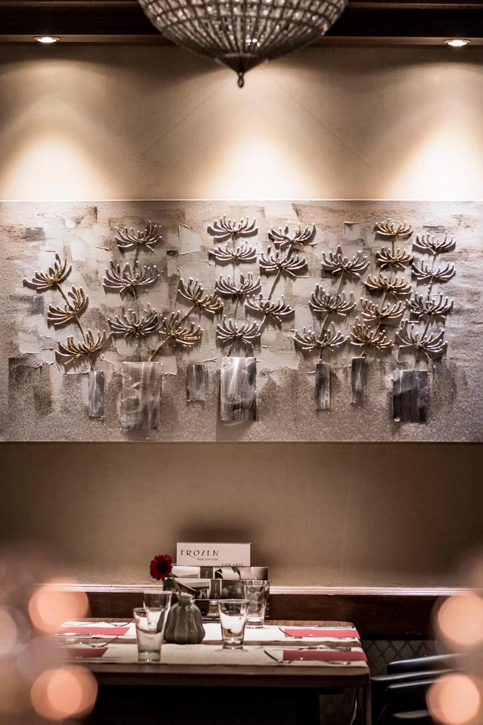 Decorative detail in Restaurant Landgasthof Zum Wiesengrund