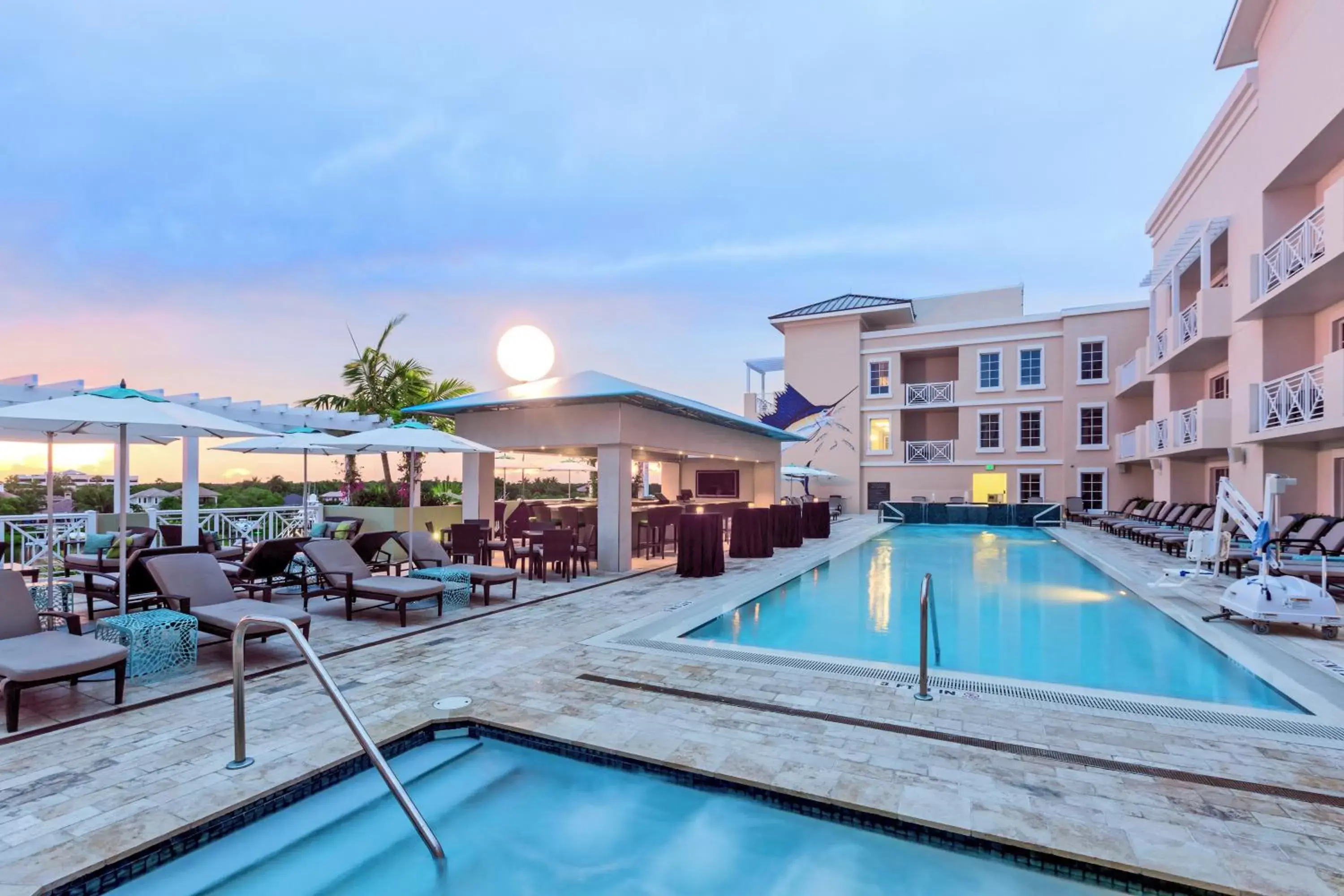 Swimming Pool in Wyndham Grand Jupiter at Harbourside Place