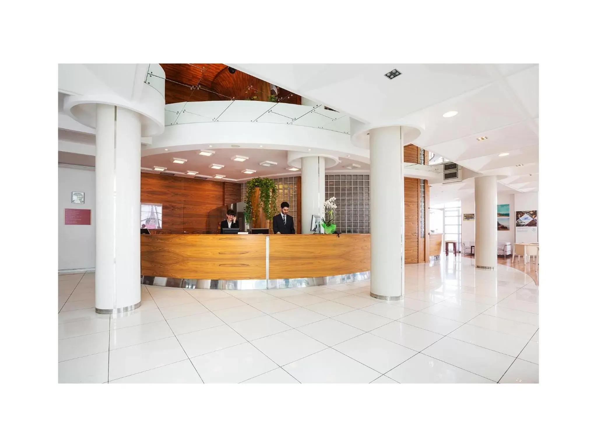 Lobby or reception in Towers Hotel Stabiae Sorrento Coast