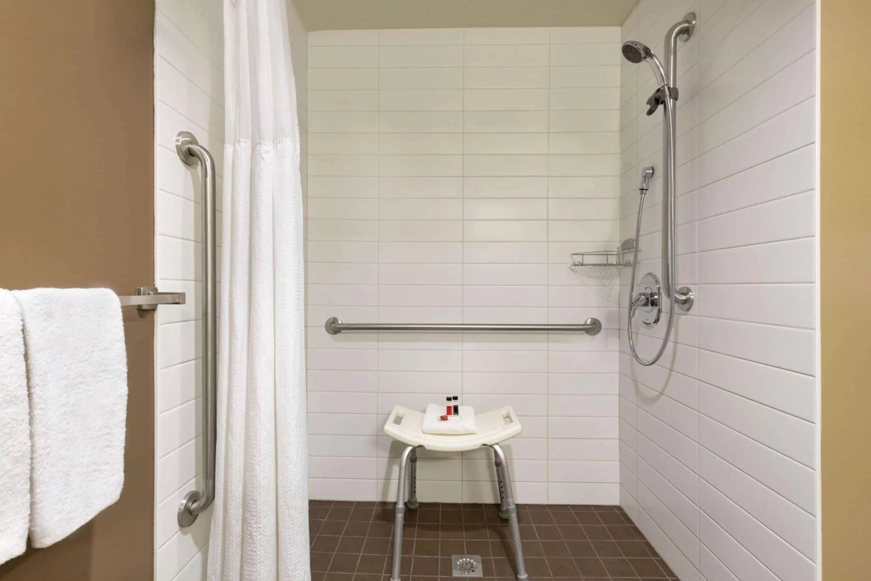 Shower in Microtel Inn & Suites by Wyndham Estevan