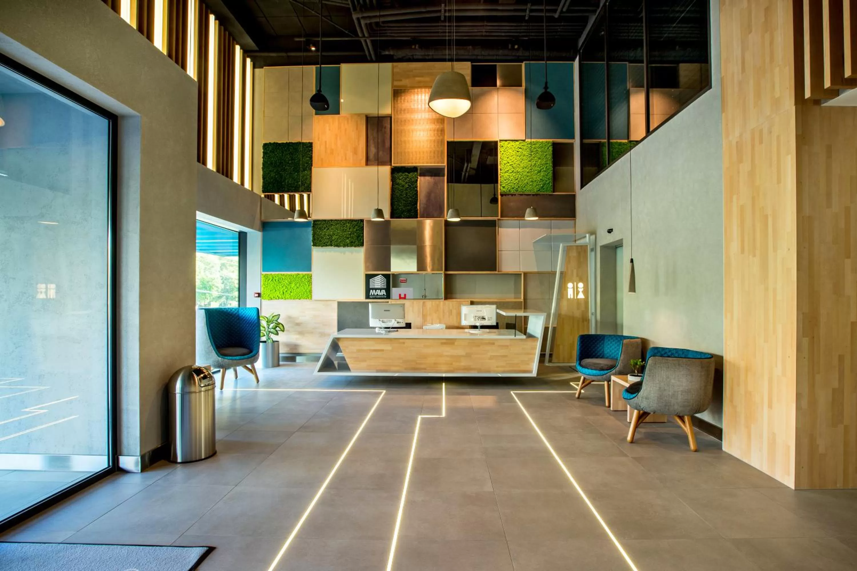 Lobby or reception in Mava Apartamente