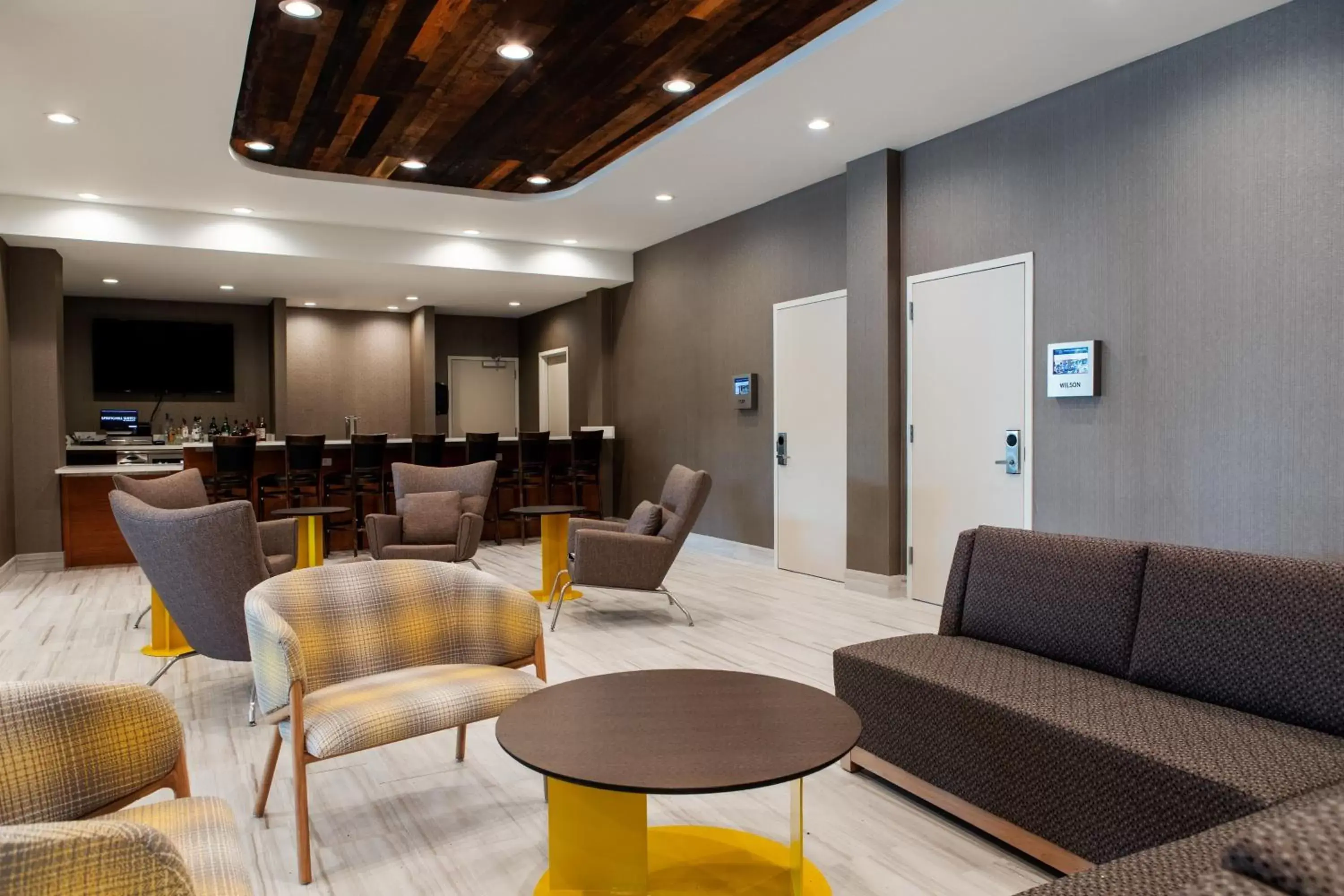 Lobby or reception, Lounge/Bar in SpringHill Suites by Marriott Chester